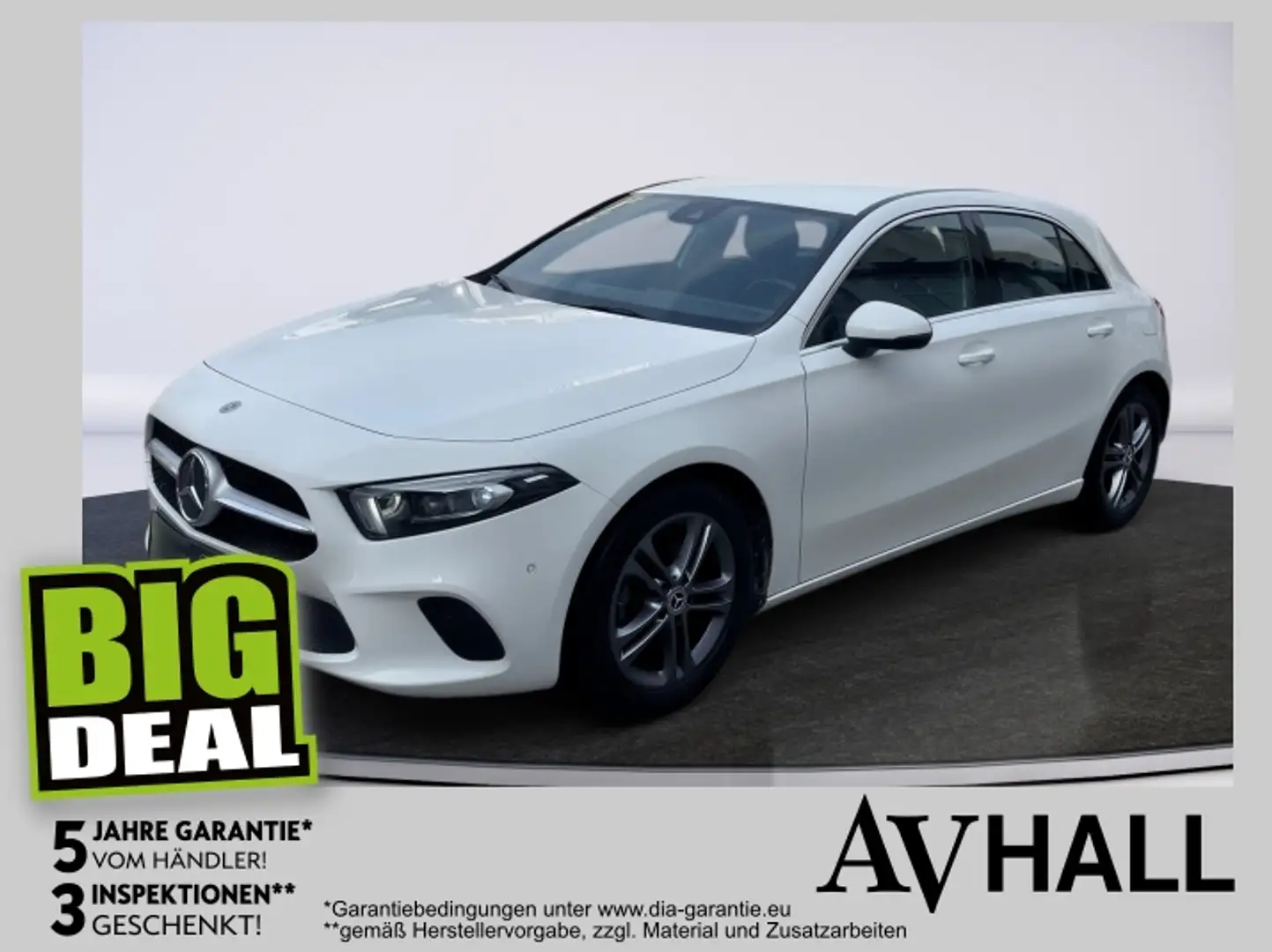 Mercedes-Benz A 200 Navi, Rückfahrkamera, Klimaautomatik Weiß - 1