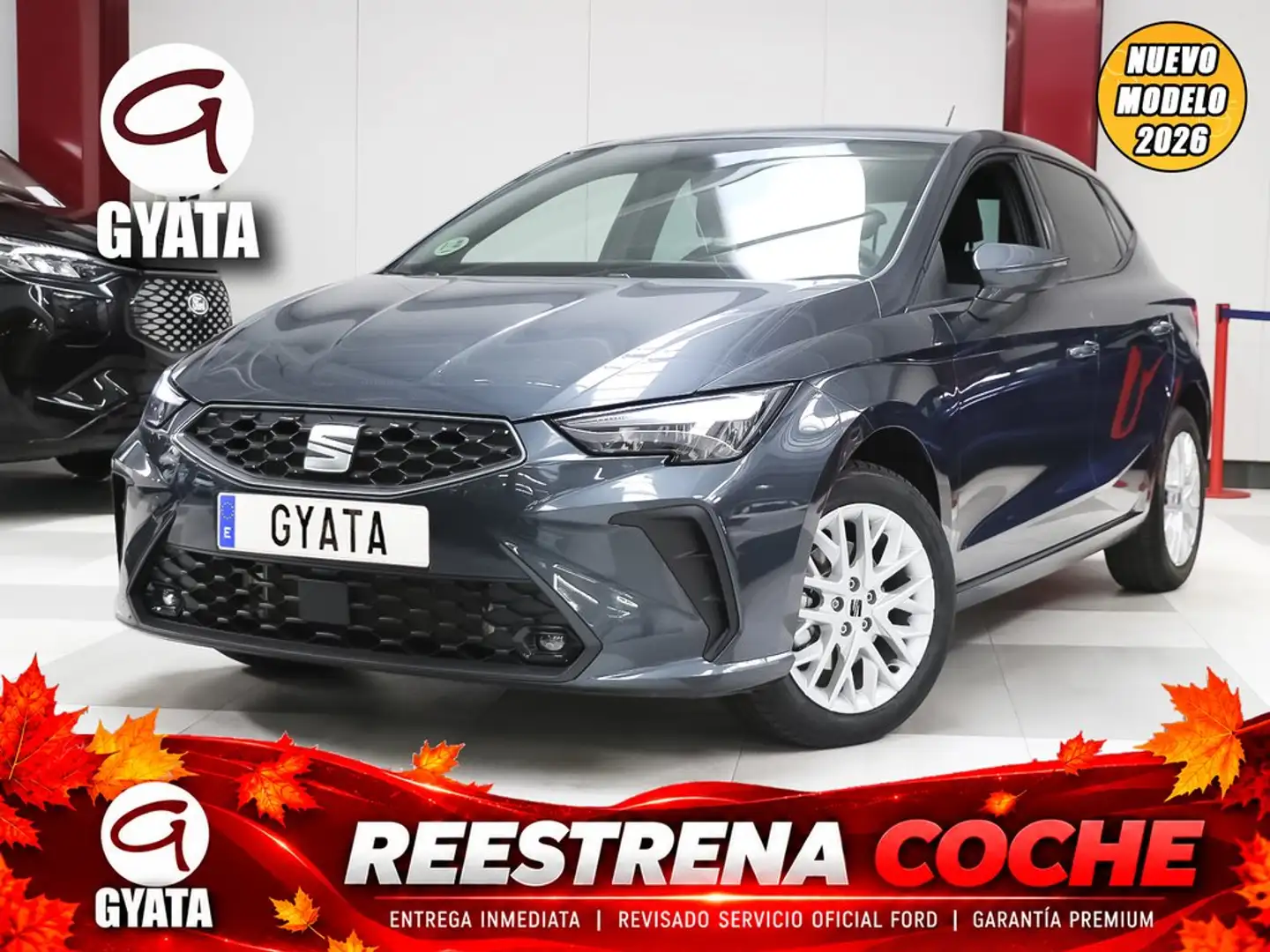 SEAT Ibiza 1.0 TSI S&S Style 85kW Gris - 1