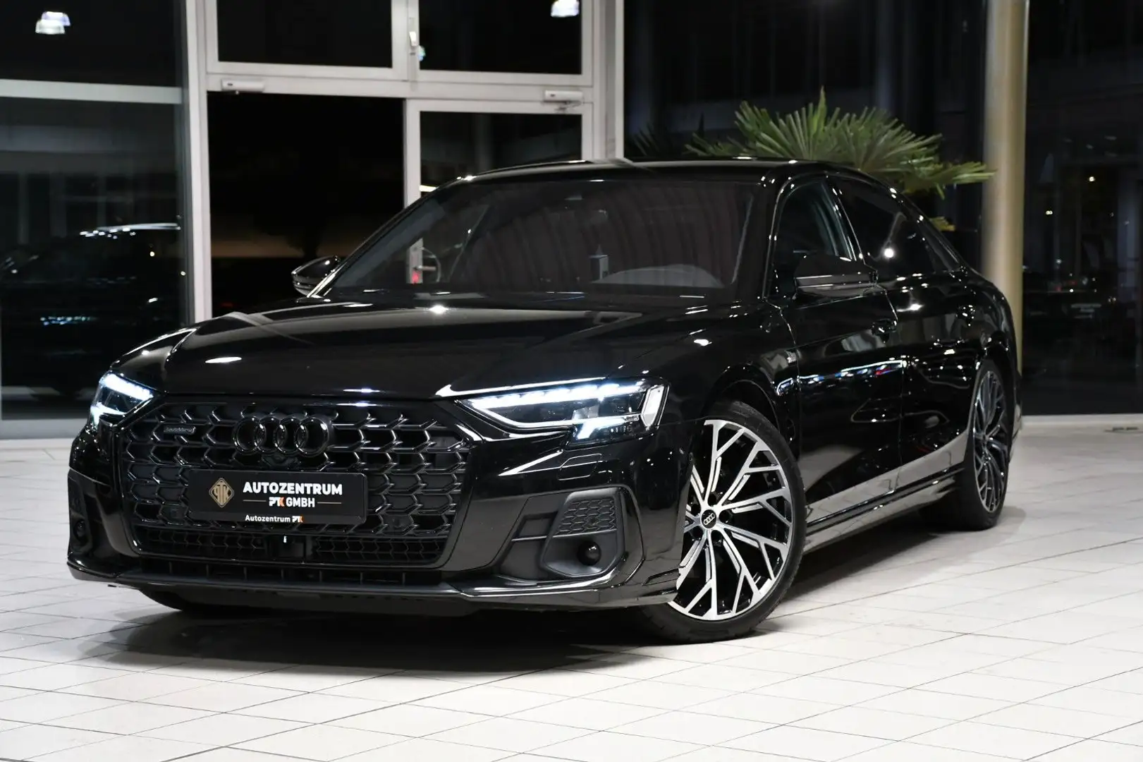 Audi A8 50 TDI Lang quattro S-line 3xTV Matrix 360Kam Noir - 1
