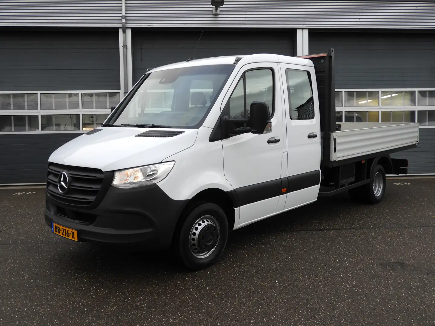Mercedes-Benz Sprinter 516 CDI DC AUT PICKUP | AIRCO | MBUX | 7-PERSOONS Wit - 1
