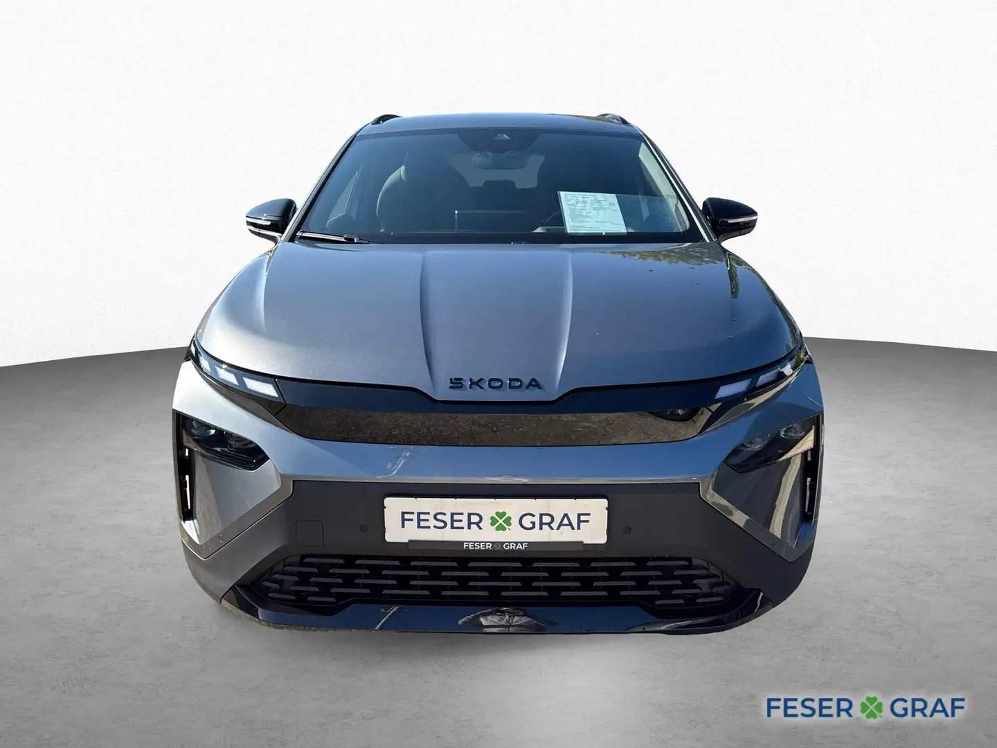 Skoda Elroq 85 SportLine Advanced-Paket*AHK*Head-UP*LAGERWAGEN Plateado - 2