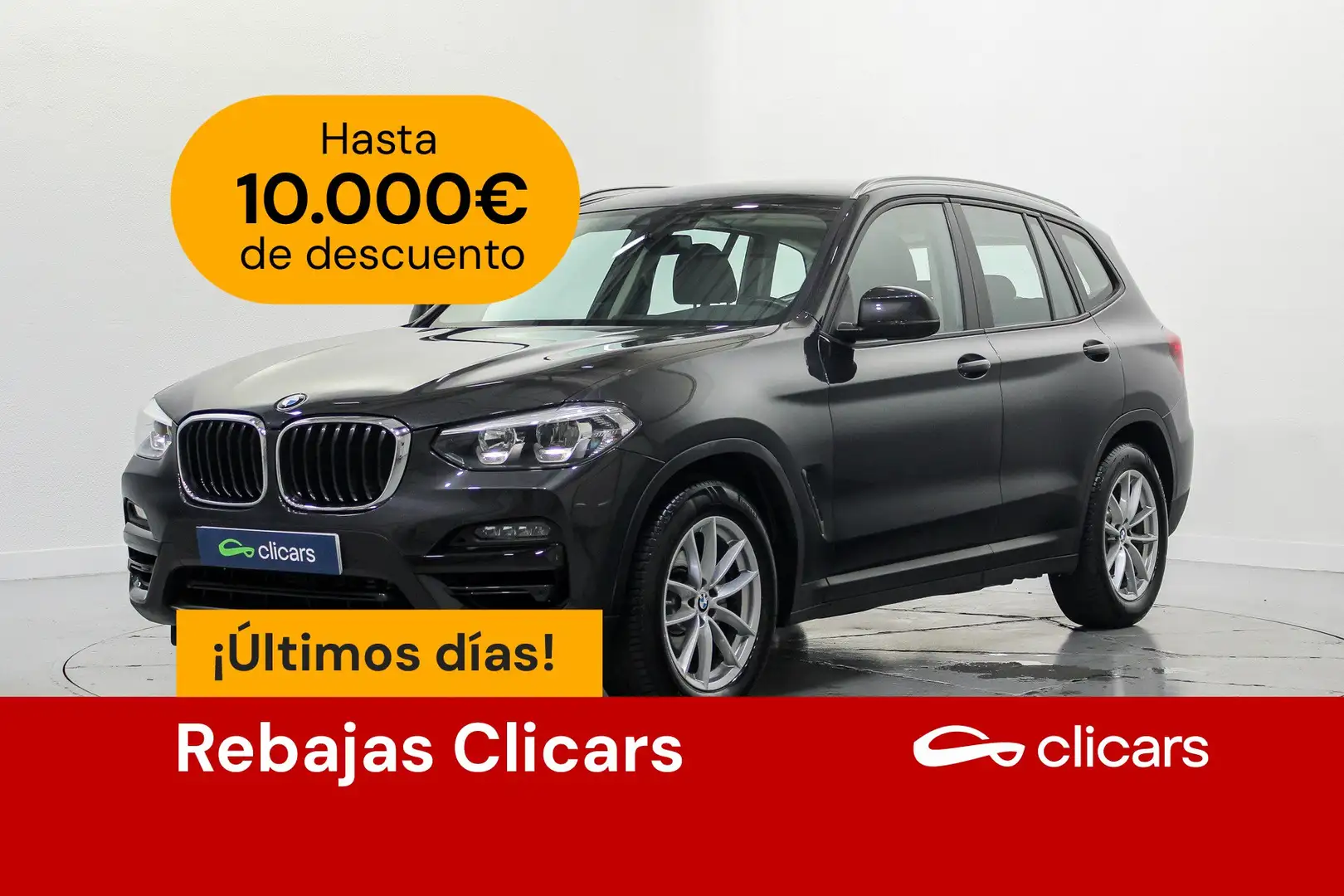 BMW X3 xDrive 20dA Gris - 1