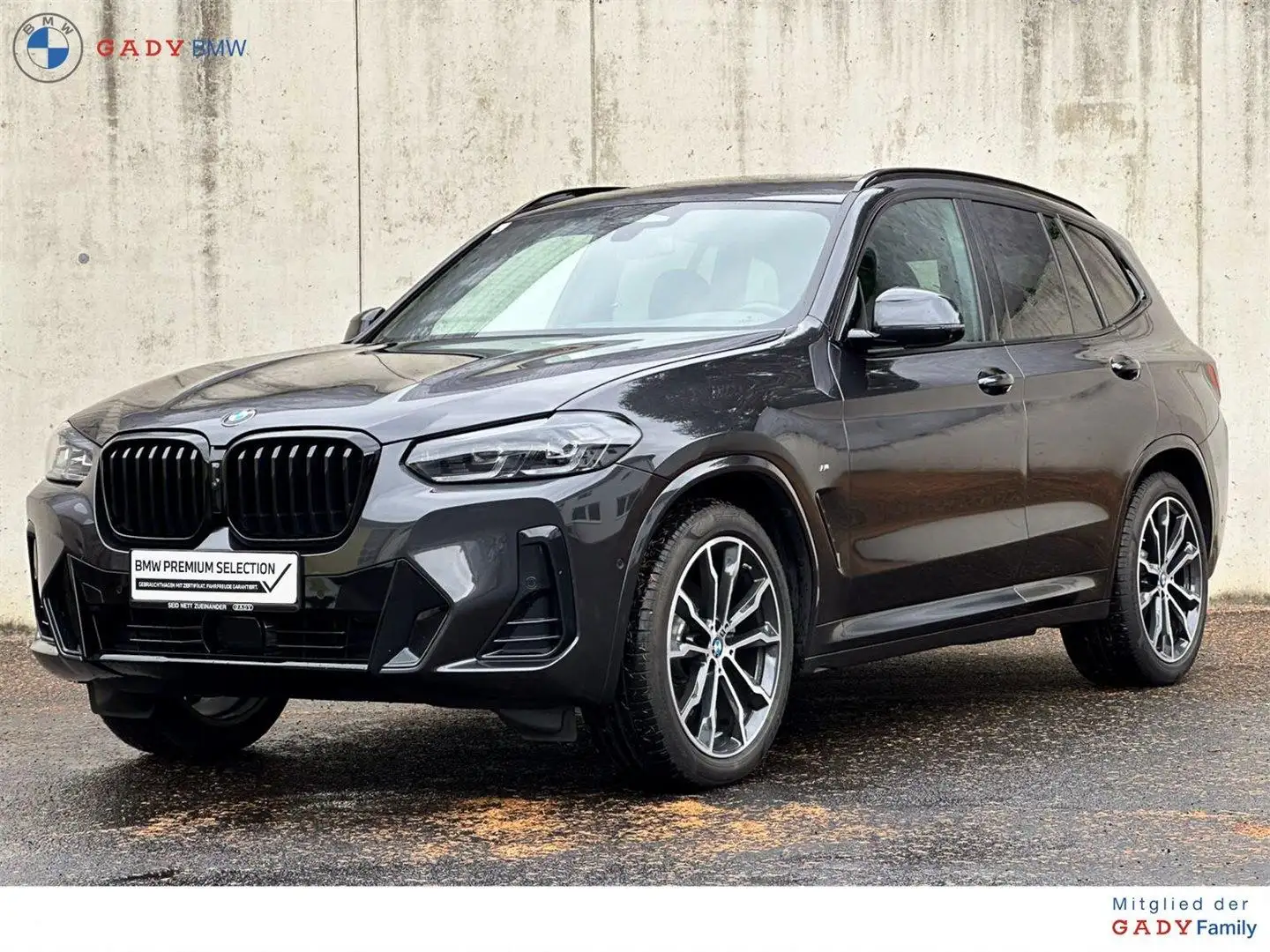 BMW X3 xDrive 20d Gris - 1