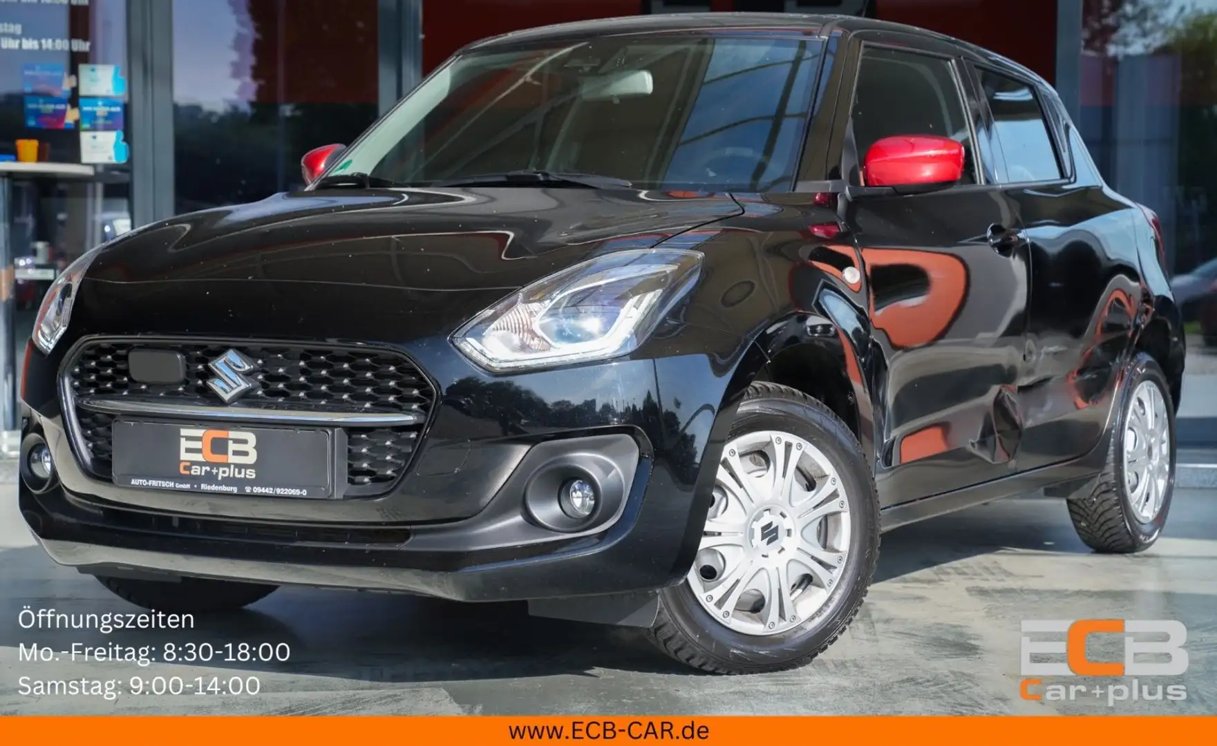 Suzuki Swift 1.2 DUALJET HYBRID *SHZ/NAVI/Klima./PDC* Noir - 1