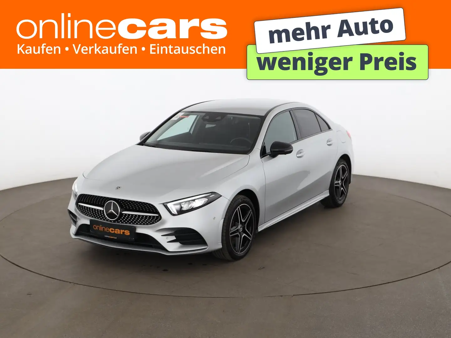 Mercedes-Benz A 250 e AMG Line Aut LED 360-CAM RADAR LEDER NAVI Grau - 1