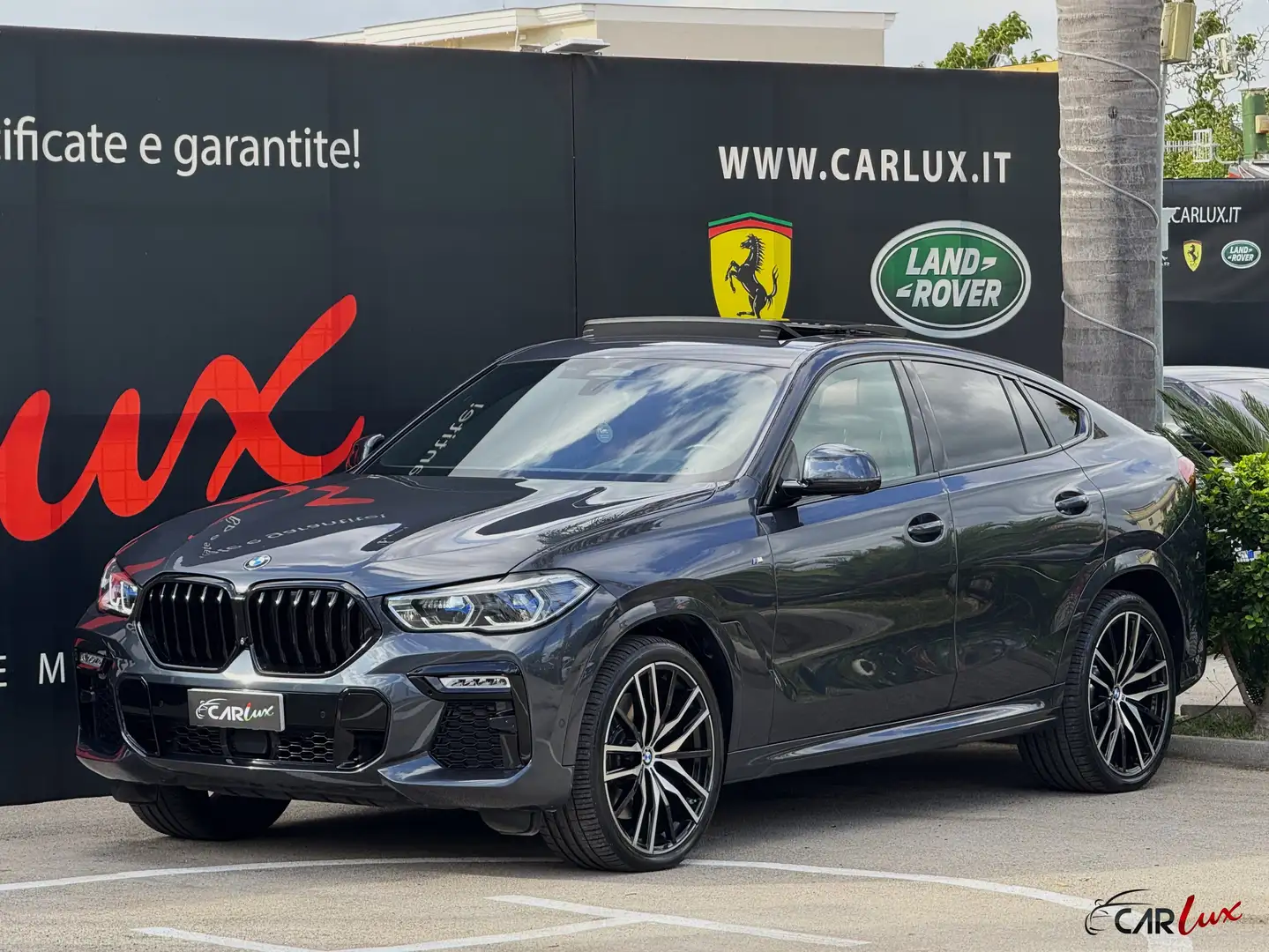 BMW X6 xDrive30d Msport 265CV TETTO FARI LASER CAM 3D Grigio - 1