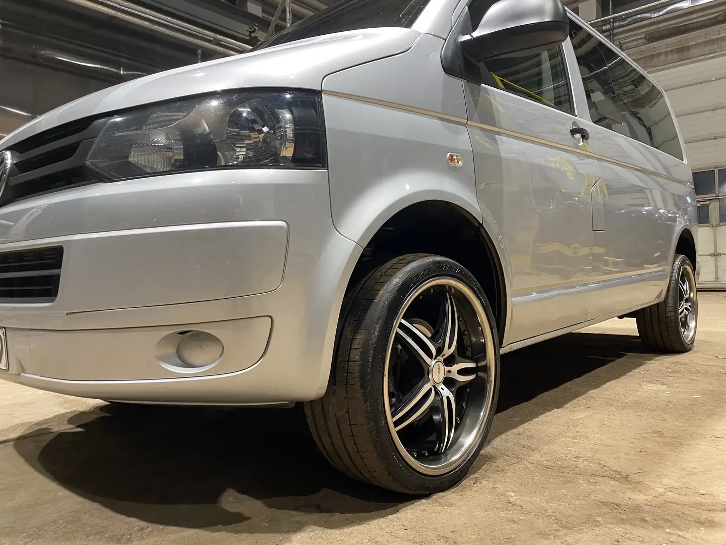 Volkswagen T5 Transporter caravelle allrad seikel leistung optimiert Silber - 2