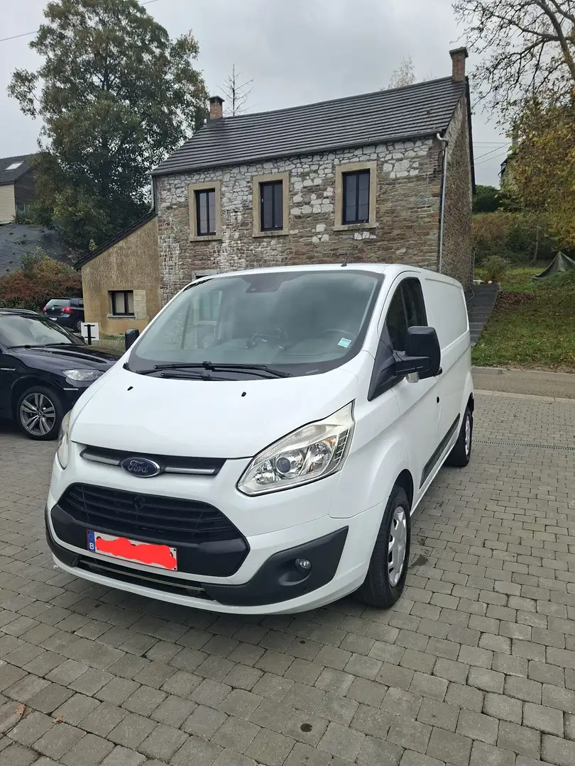 Ford Transit Custom Ford Transit Custom 2.0 tdci 130 L1H1 Wit - 2
