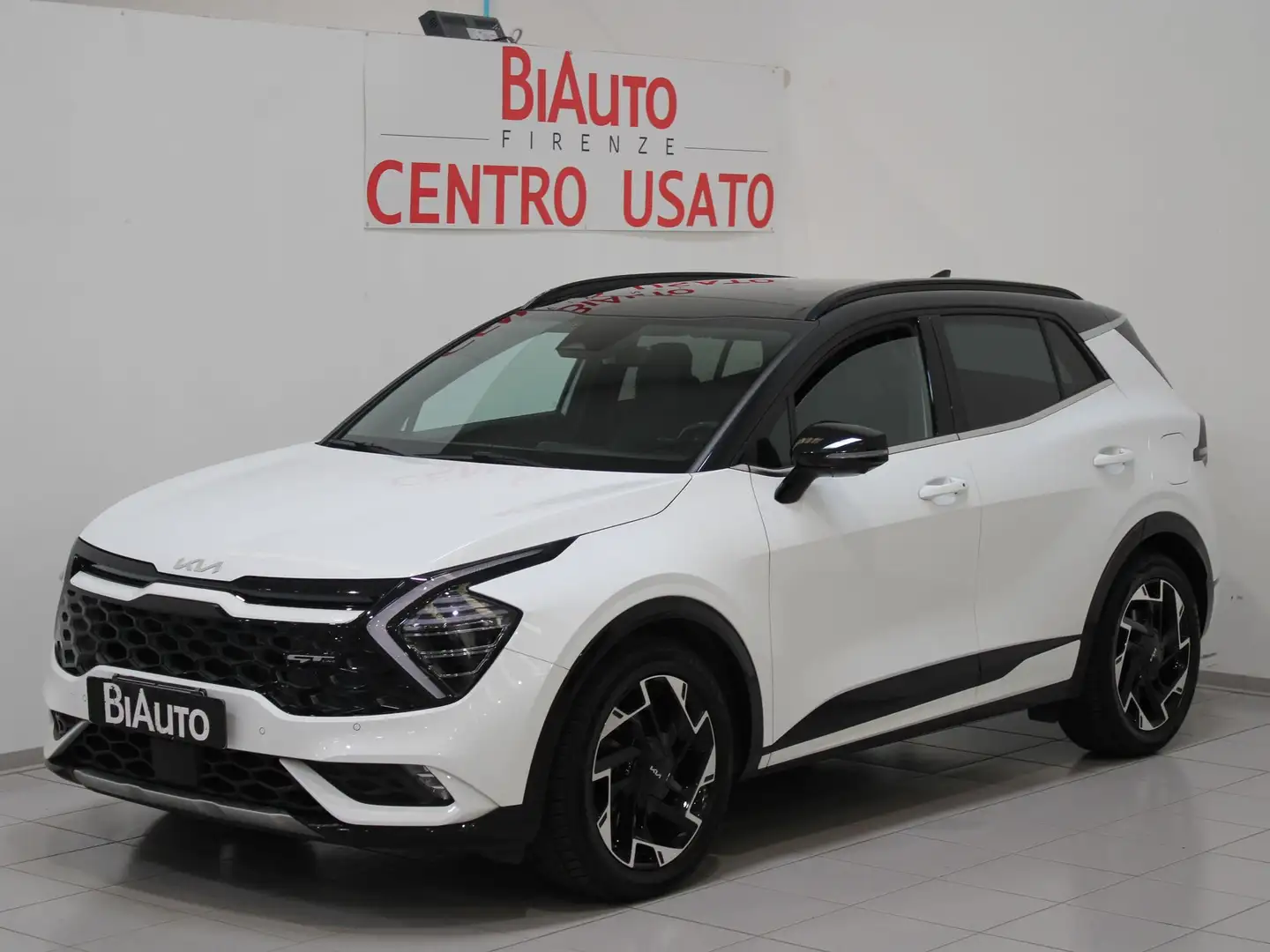 Kia Sportage 1.6 CRDi MHEV AWD DCT GT-line Plus Blanc - 1