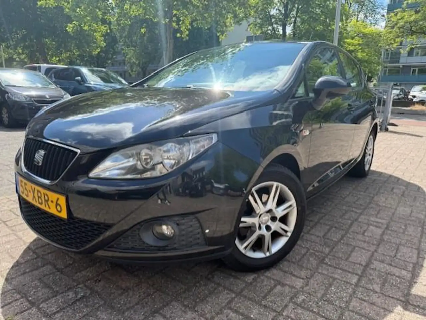 SEAT Ibiza 1.4 Style 5 Deurs Clima/Cruise Zwart - 1