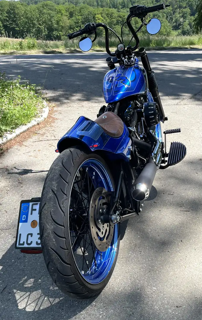 Harley-Davidson Custom Bike 1HD1.     FXSTBI Softail Nidht Train - 1