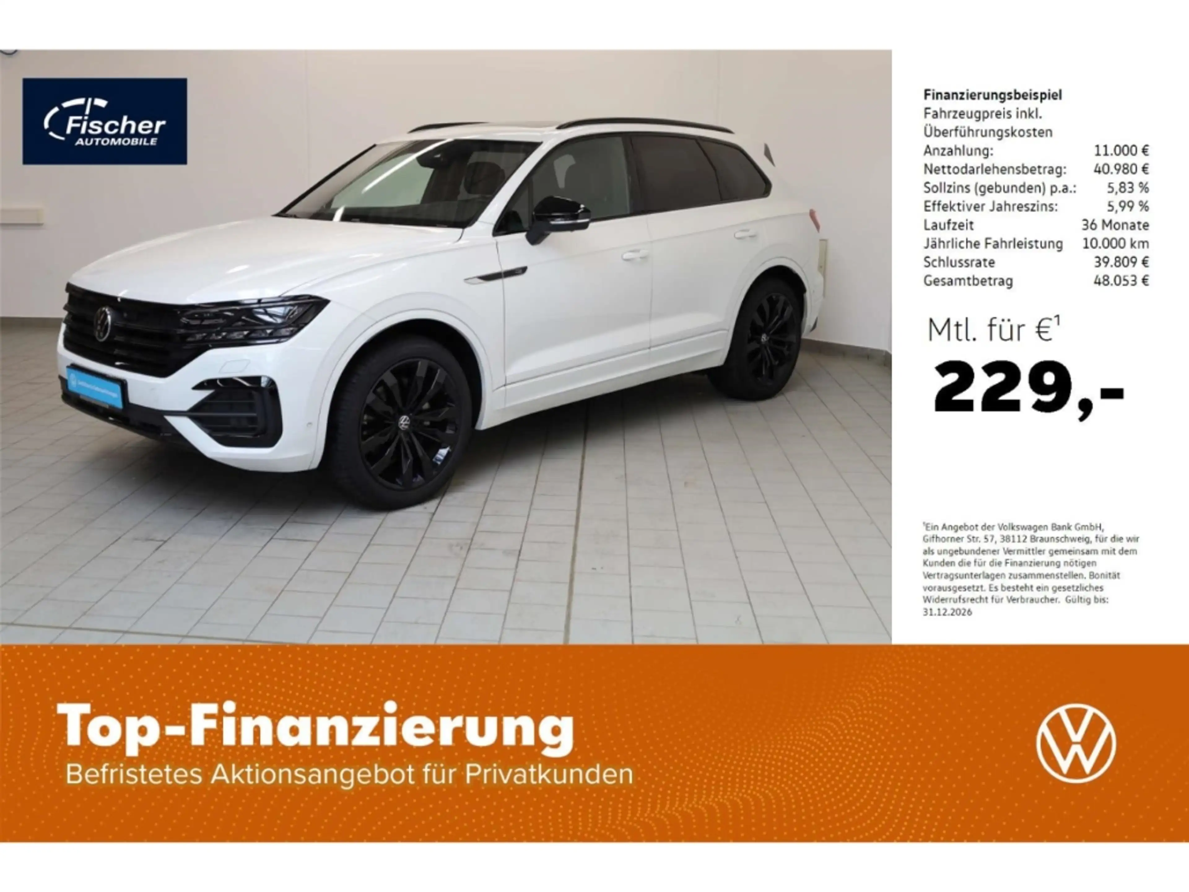 Volkswagen Touareg 3.0 TDI V6 4Motion R-Line Black Style