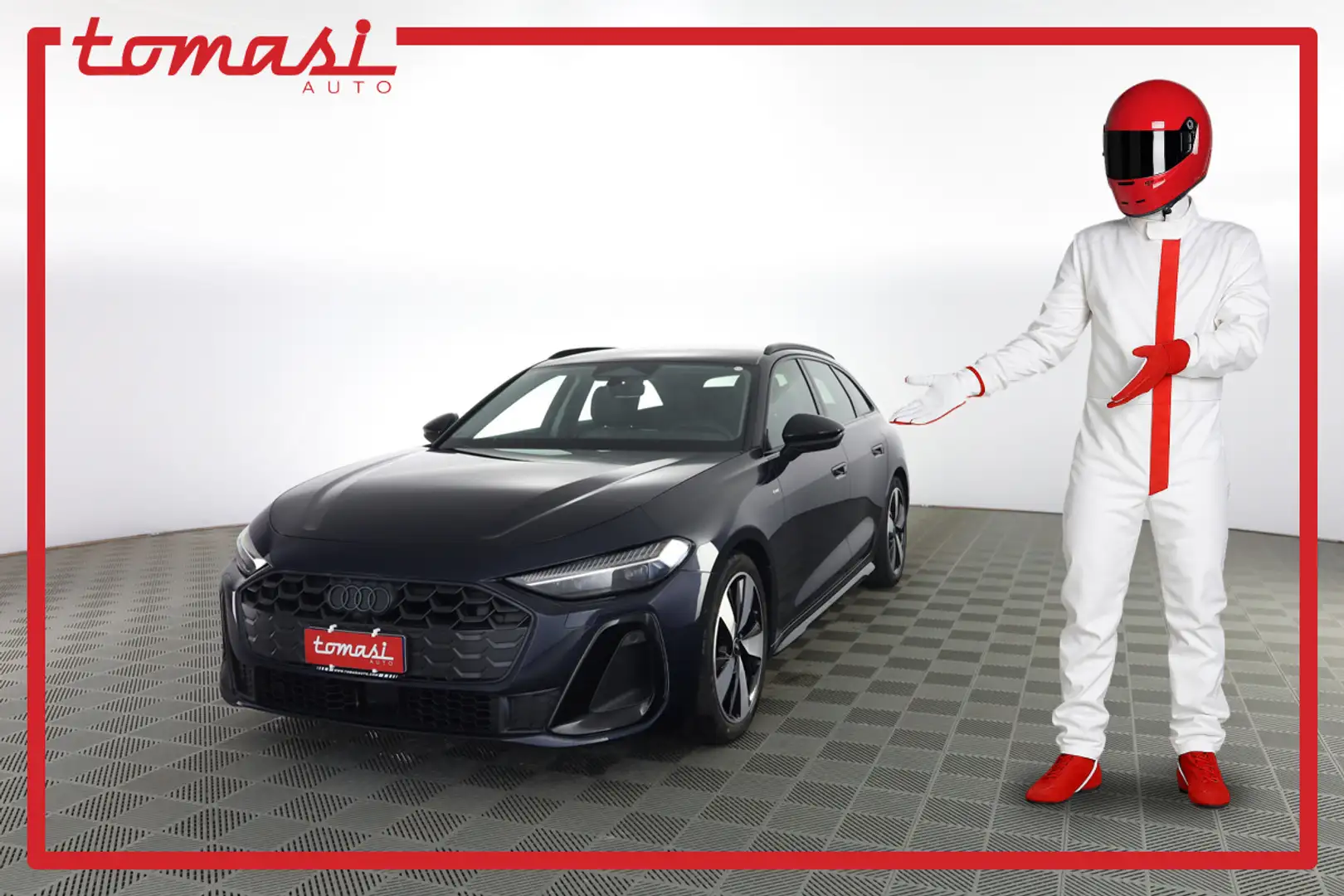 Audi A5 Avant TDI 150 kW quattro S tronic mHEV+ S Line edi Blau - 1