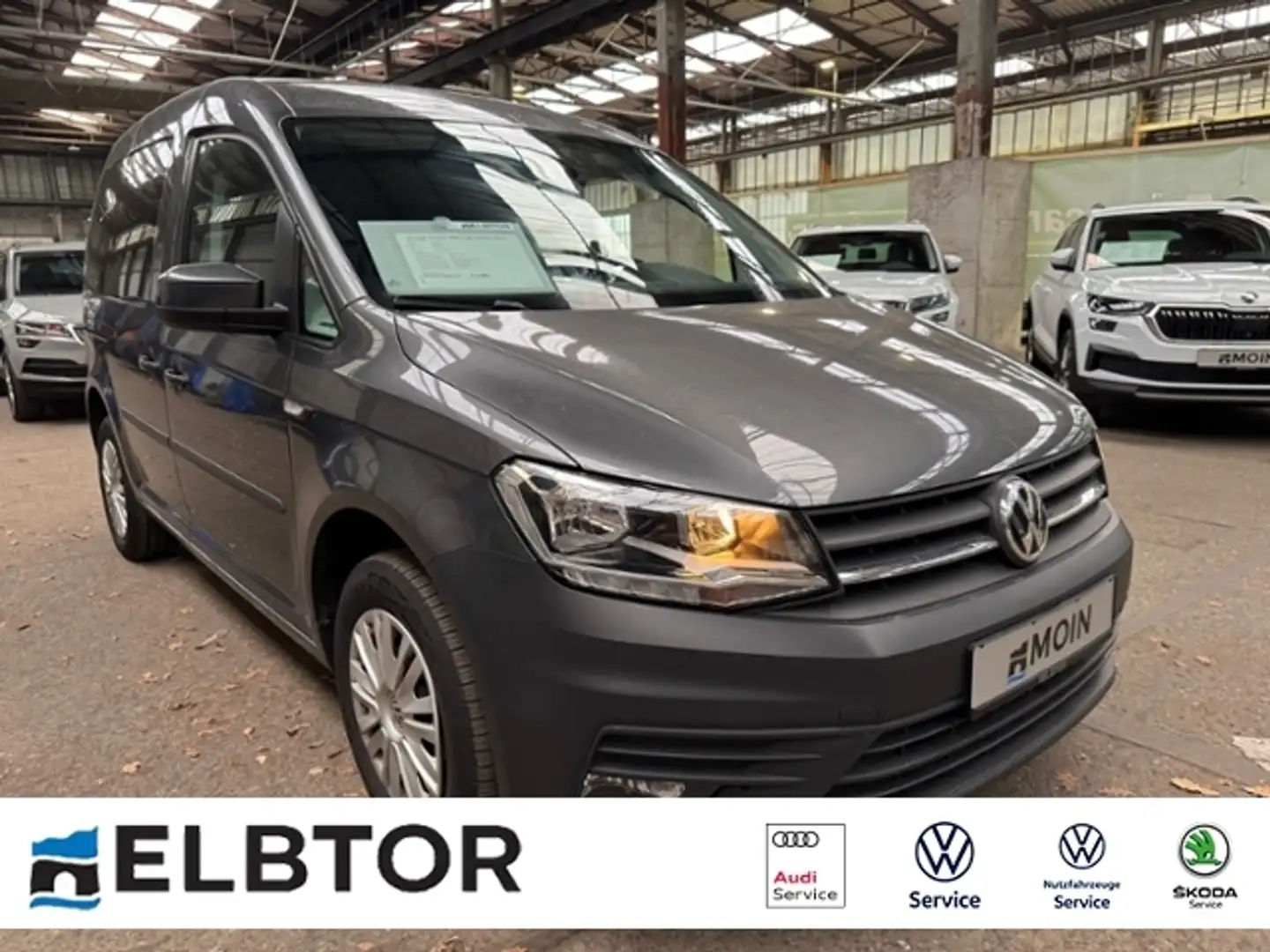 Volkswagen Caddy 2.0 TDI Trendline PDC SHZ Grijs - 1