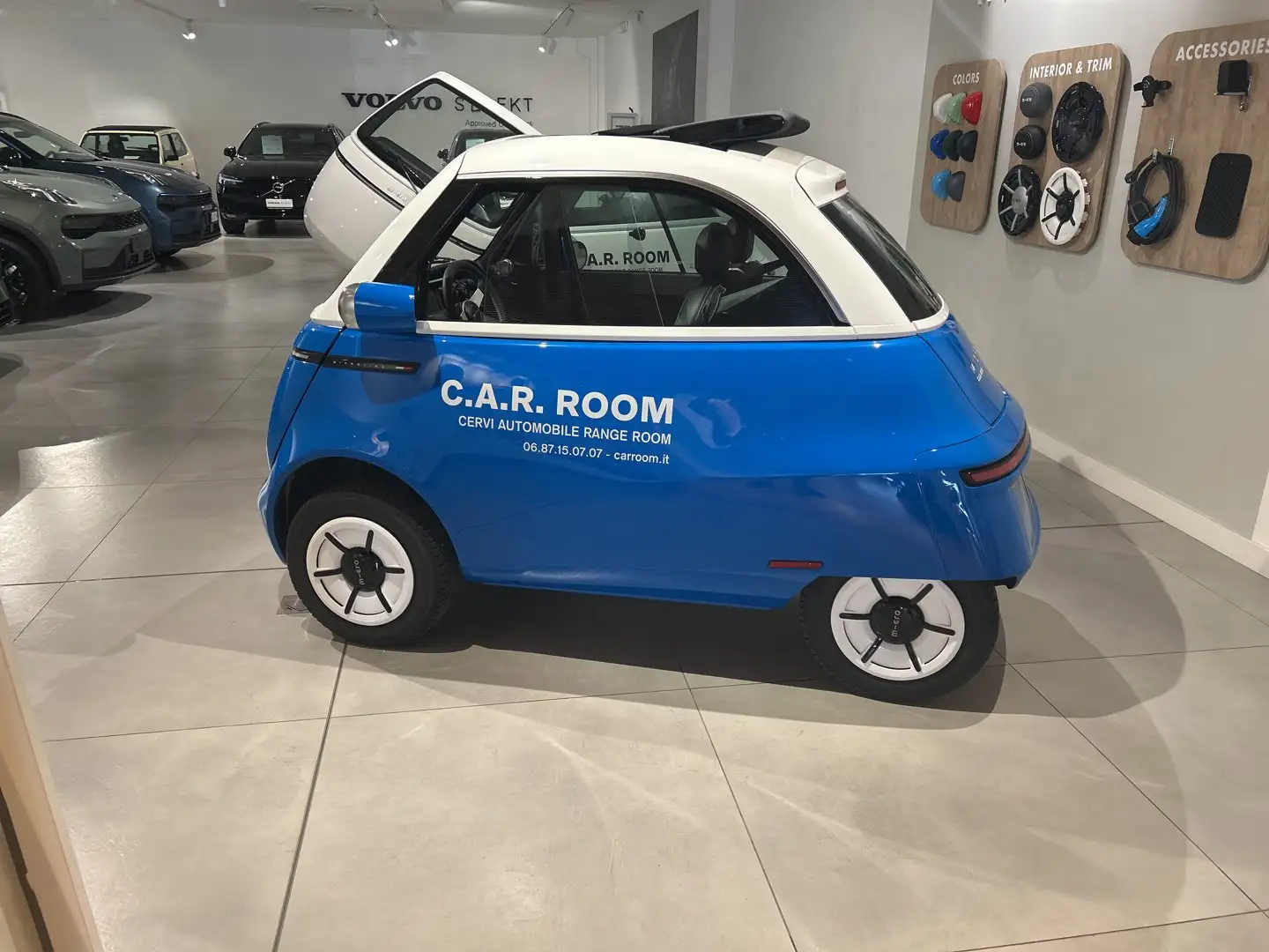 Micro Microlino Dolce 10.5 kWh Blu/Azzurro - 2
