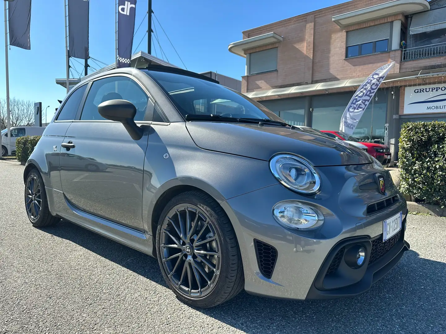 Abarth 595C 595C 1.4 t-jet 165cv Grigio - 2