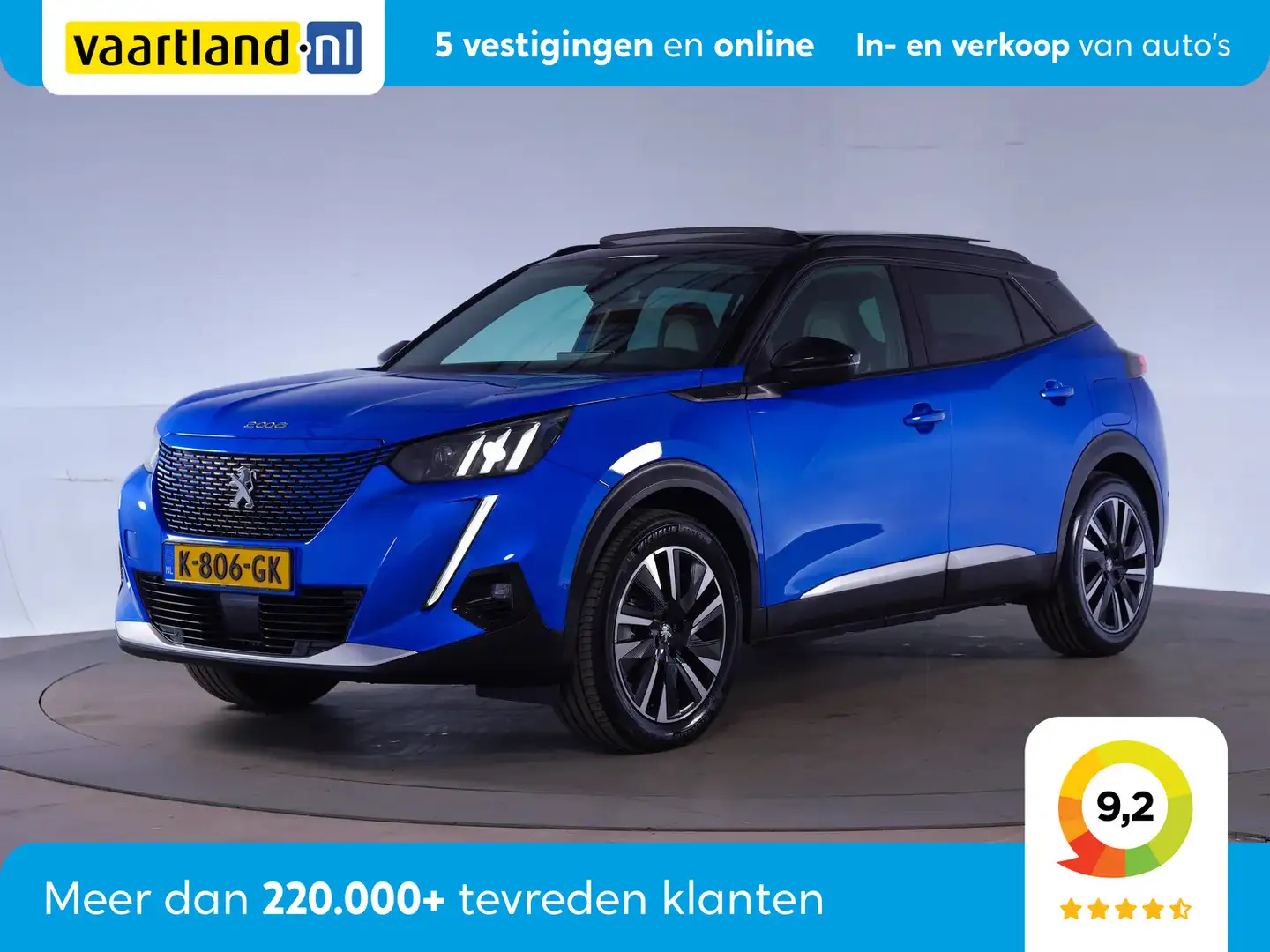 Peugeot e-2008 EV GT 50kWh [ Panorama LED Navi ] Azul - 1