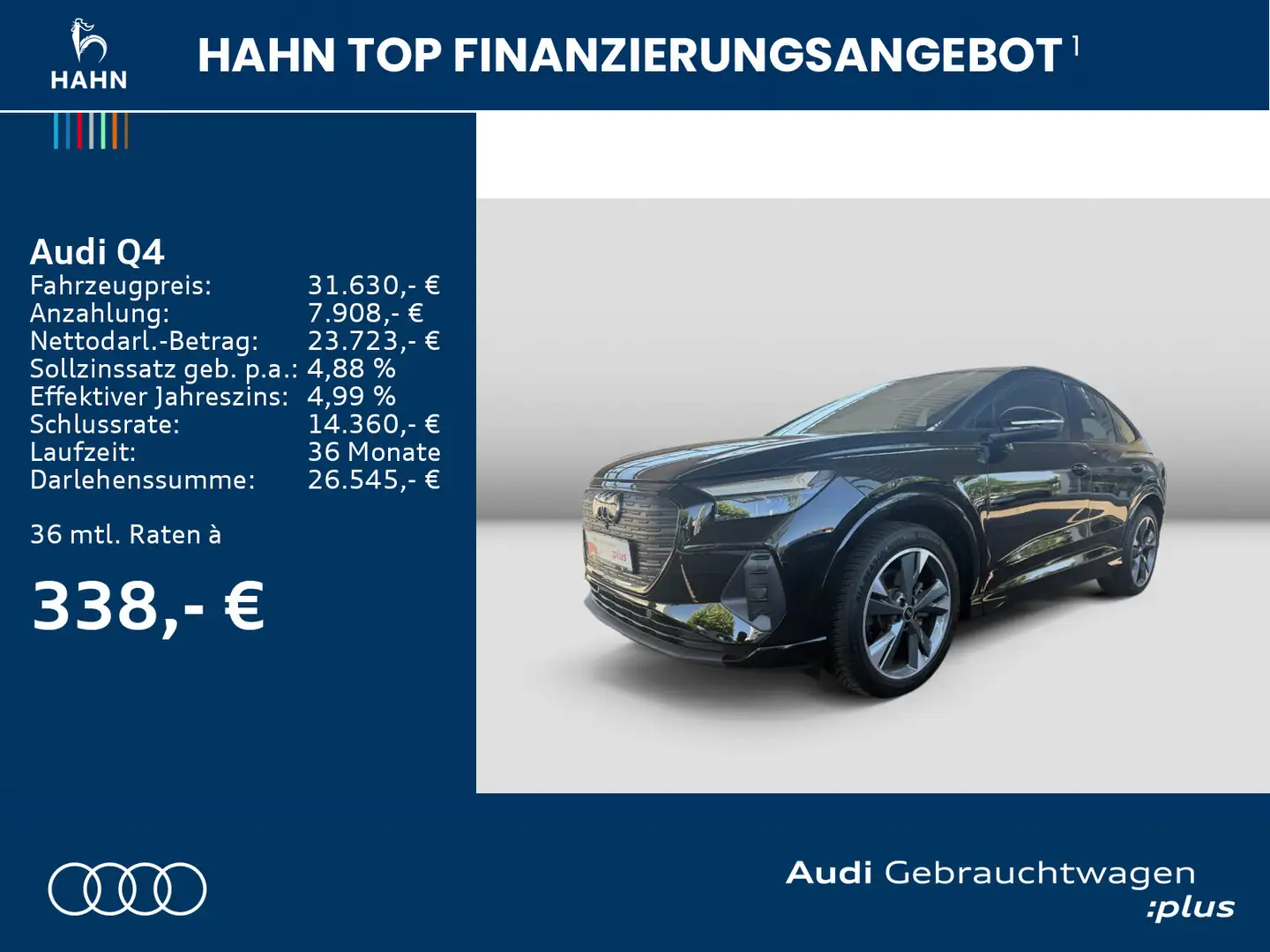 Audi 35 e-tron Sportback S tronic Virtual LED Navi Noir - 2