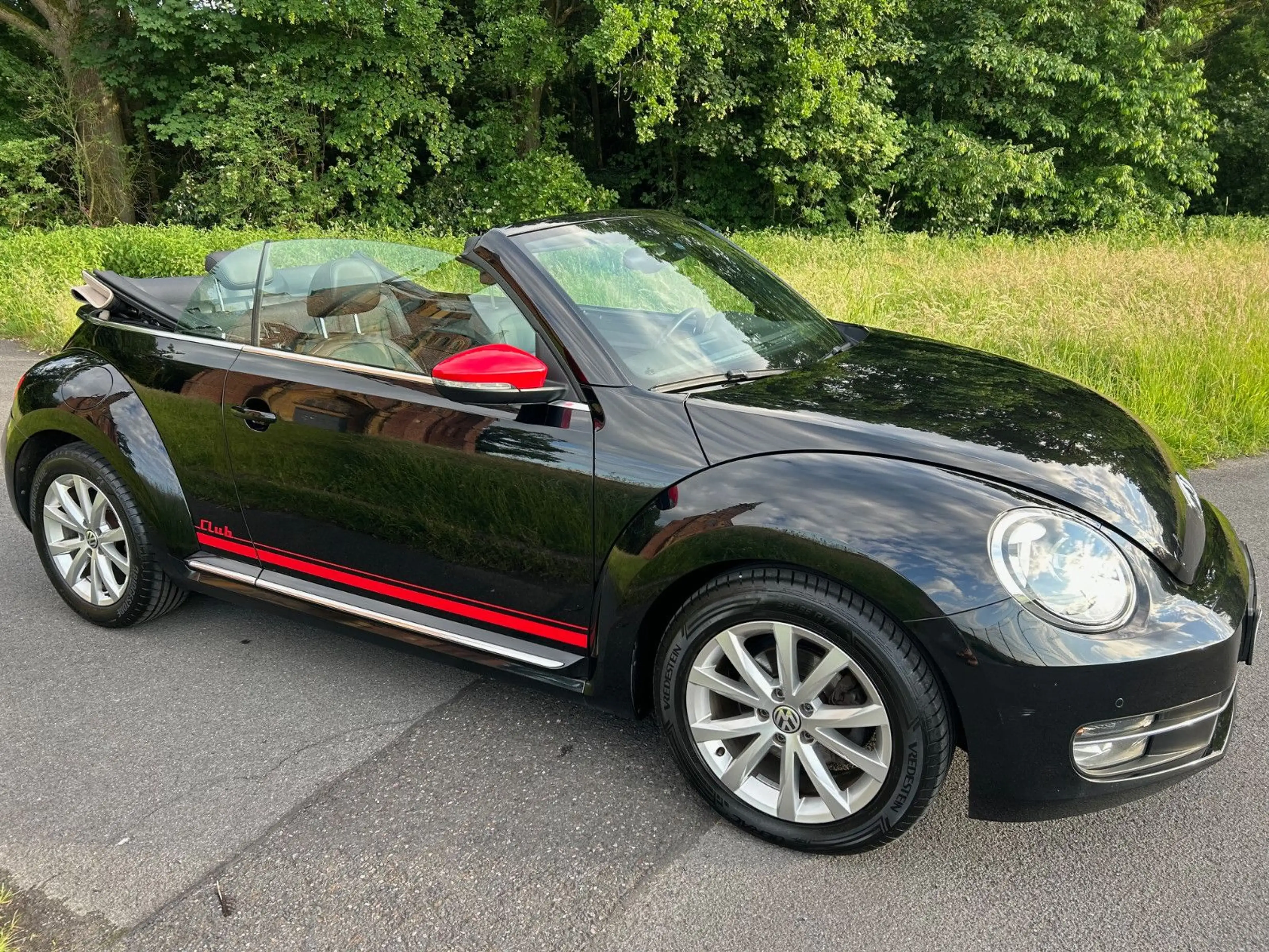 Volkswagen Beetle Cabriolet Club BMT Leder !!  1 Hand Navi — photo 3
