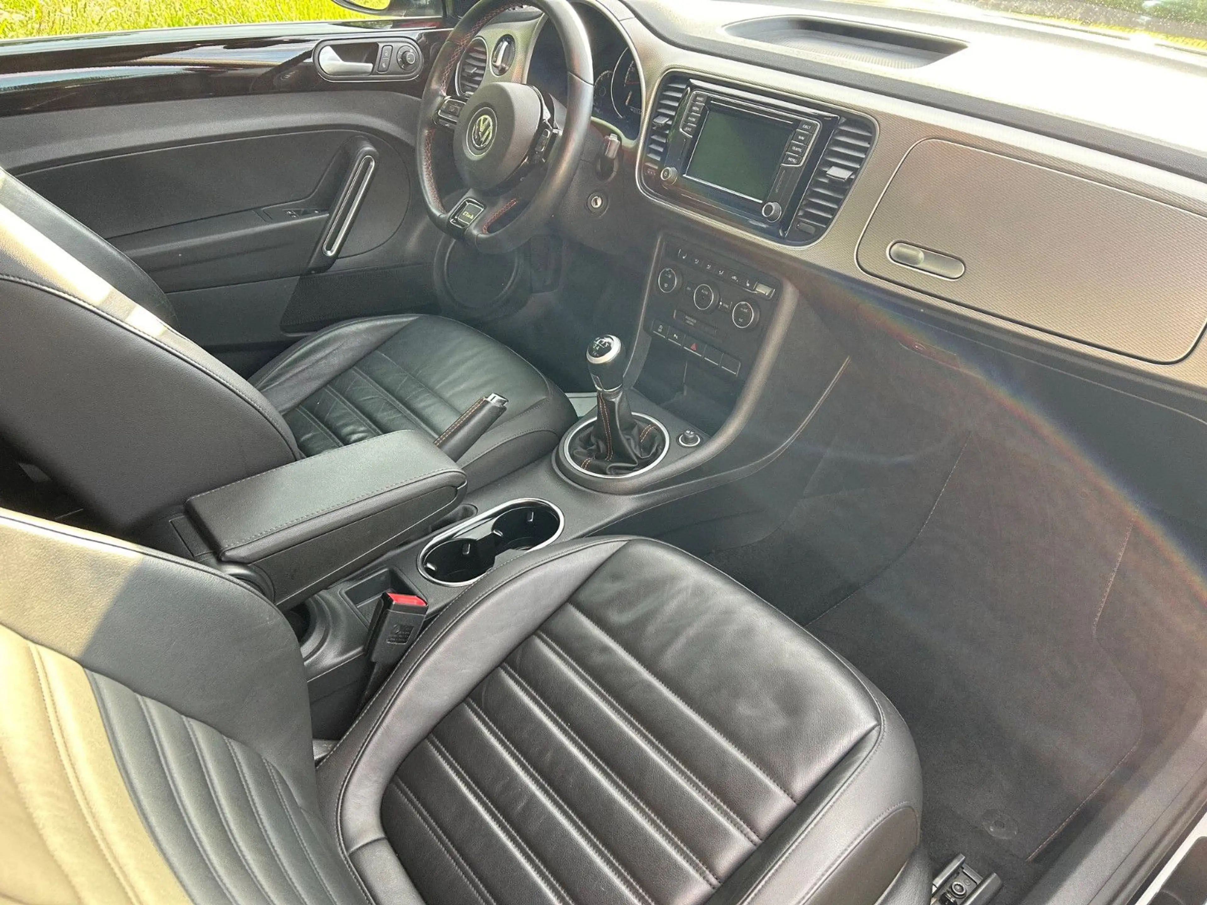 Volkswagen Beetle Cabriolet Club BMT Leder !!  1 Hand Navi — photo 10