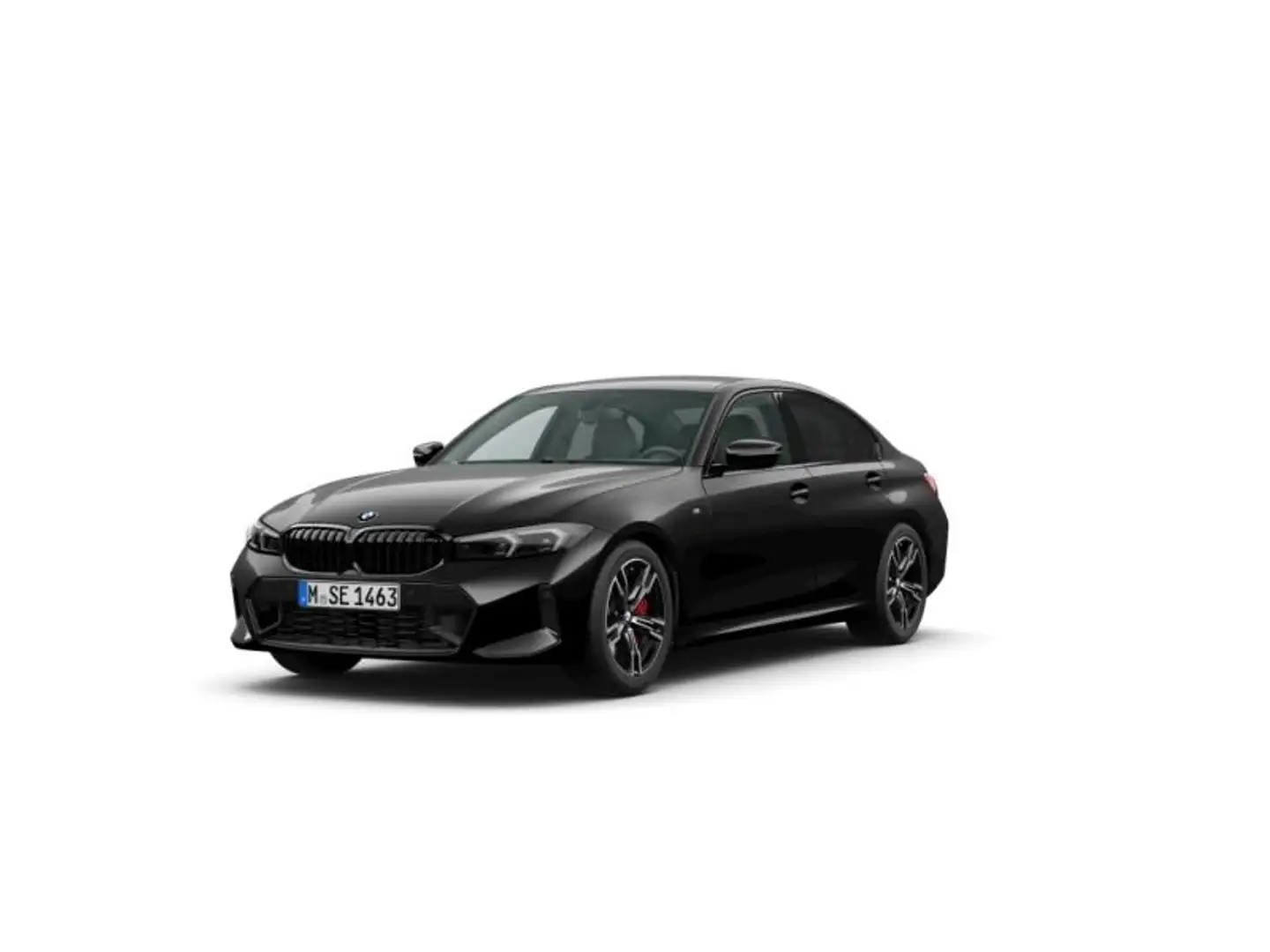 BMW 318 318iA Berline M Sport PRO Zwart - 1