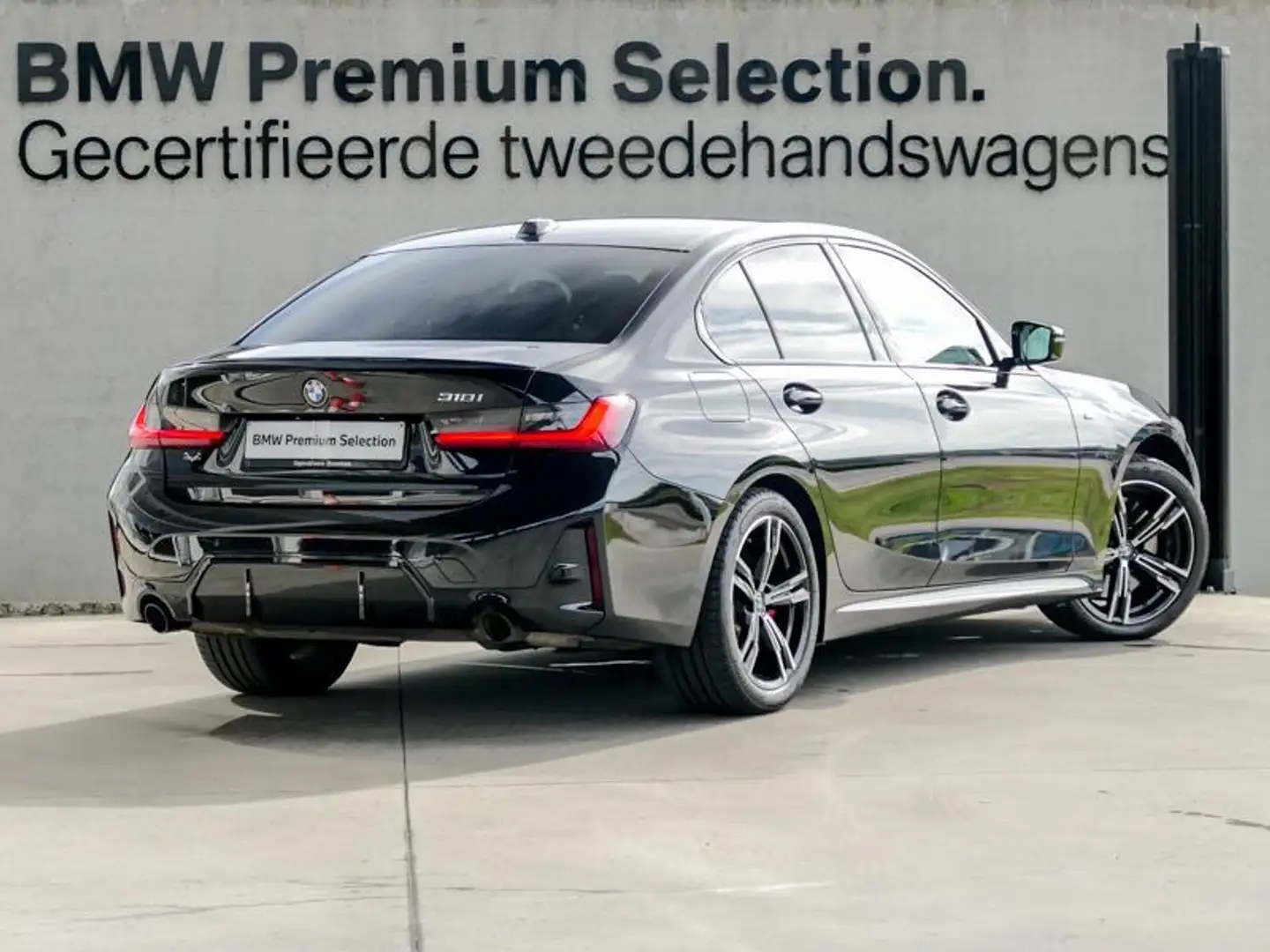 BMW 318 318iA Berline M Sport PRO Negro - 2