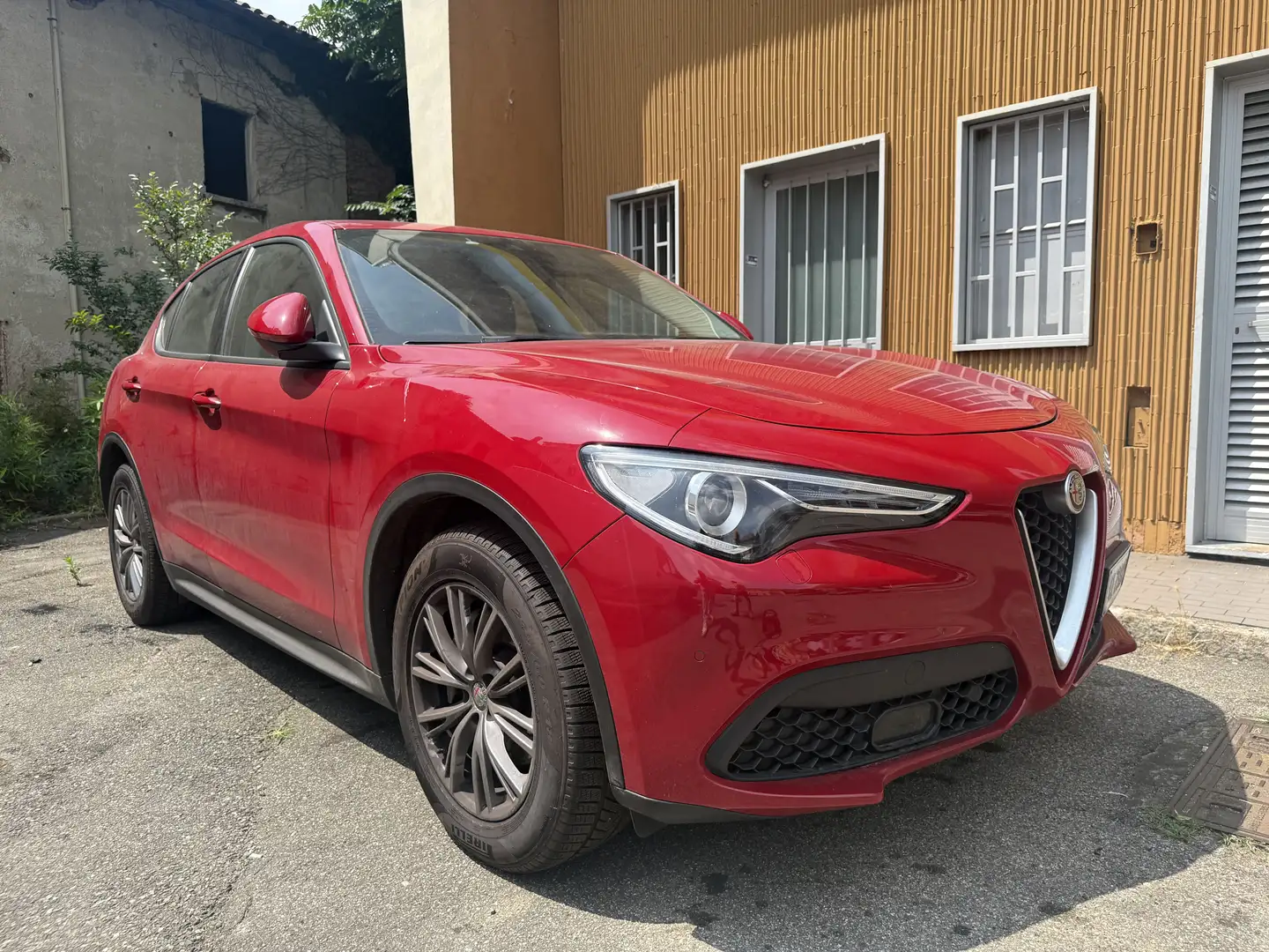 Alfa Romeo Stelvio 2.2 t Ti Q4 190cv auto (Motore non parte) Rosso - 1