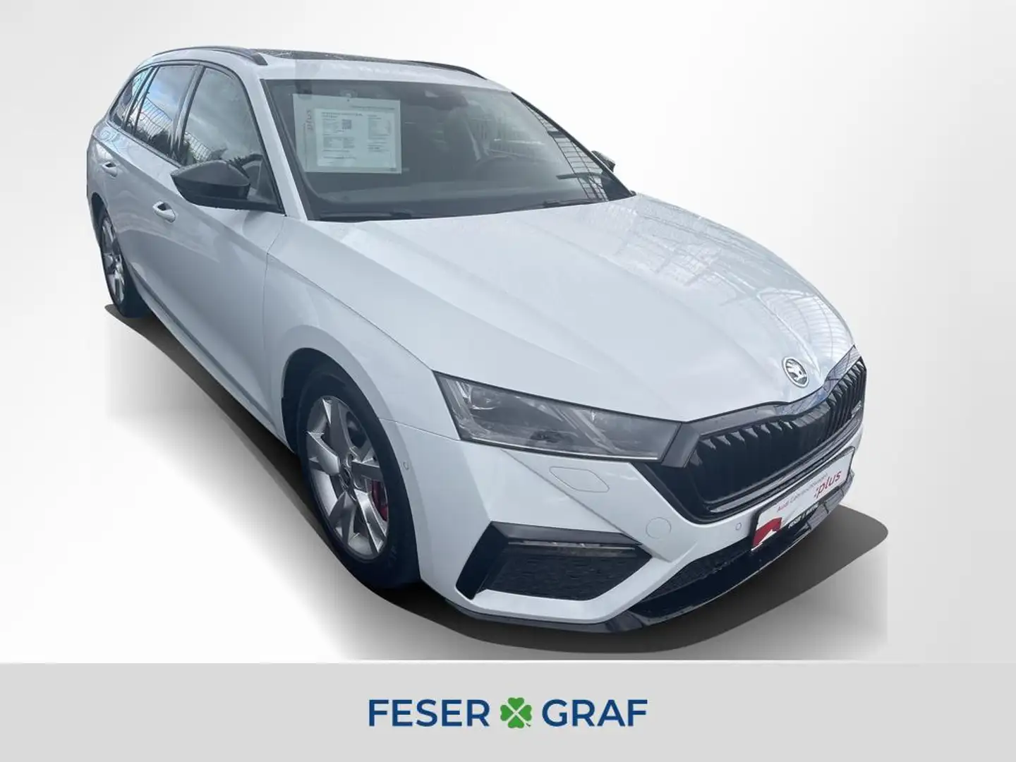 Skoda Octavia Combi 2.0 TSI RS First Edition DSG,LED,Pano,HuD,AC Weiß - 1
