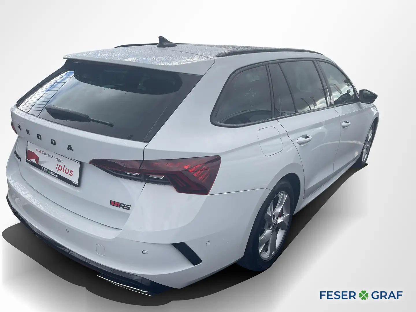 Skoda Octavia Combi 2.0 TSI RS First Edition DSG,LED,Pano,HuD,AC Weiß - 2