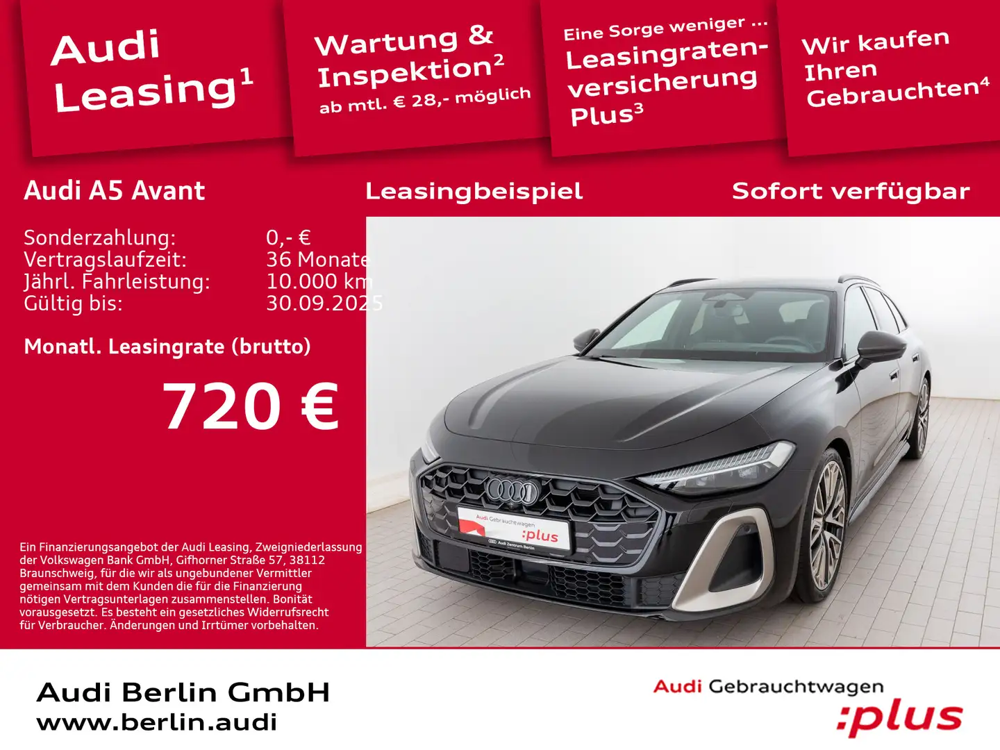 Audi A5 TDI qu.S tr. STDHZG 360°K HUD MATRIX Schwarz - 1