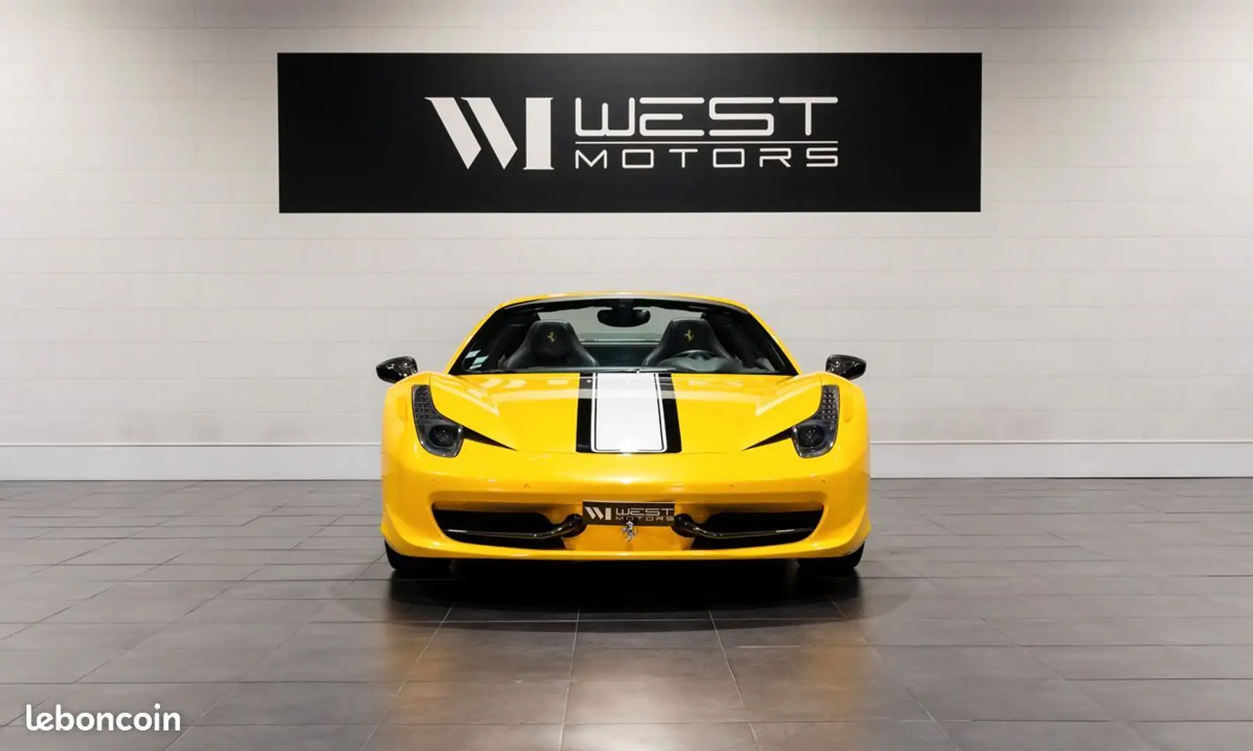 Ferrari 458 Spider 4.5 V8 570 – Immat France Carbone Lift Baqu Żółty - 2