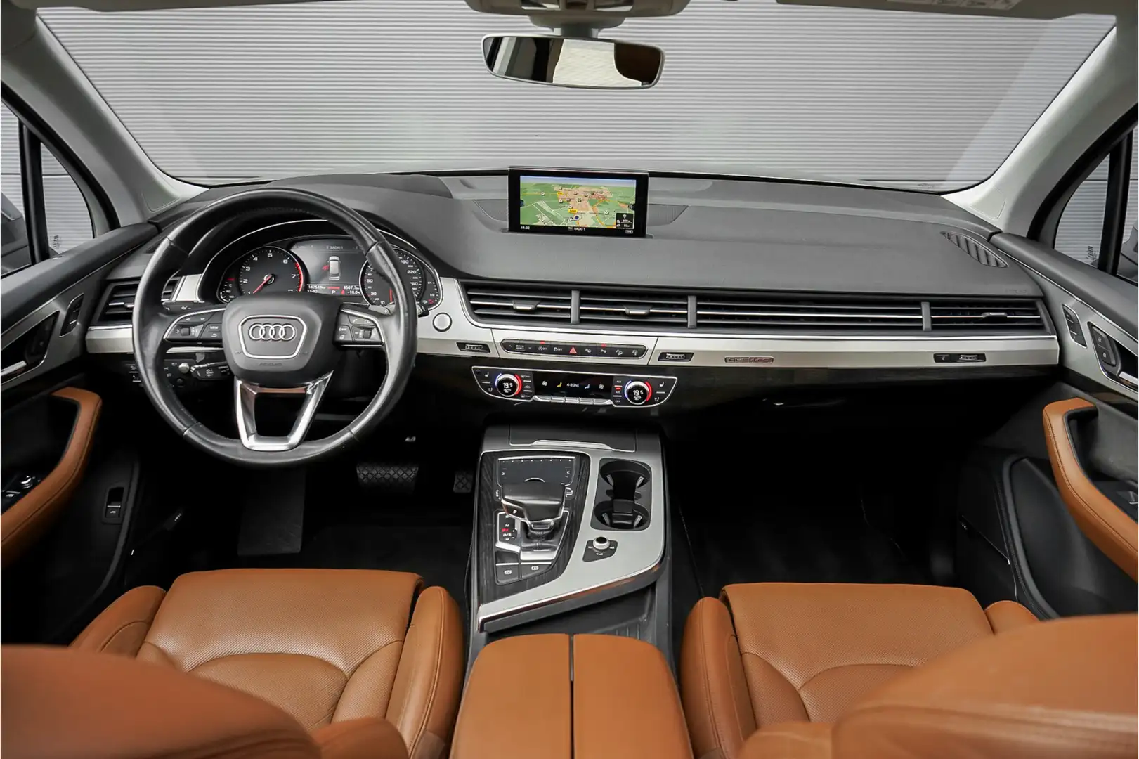 Audi Q7 3.0 TFSI Quattro Pro Line S 7p Pano Leder Nachtzic Grijs - 2