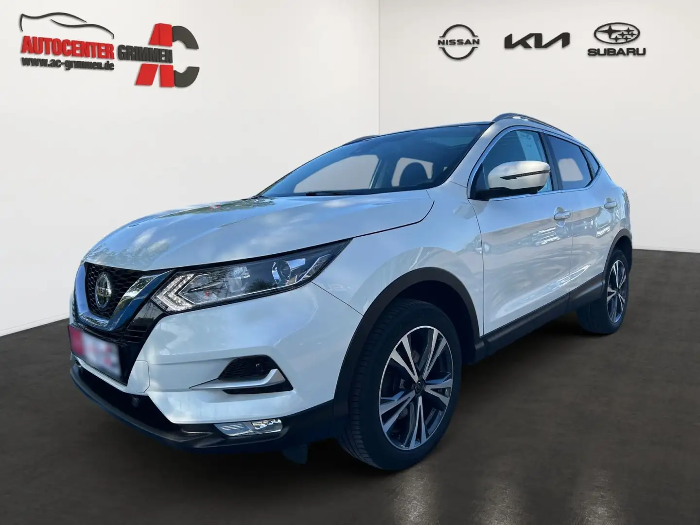 Nissan Qashqai 1.3 DIG-T 117 kW N-Connecta Weiß - 1