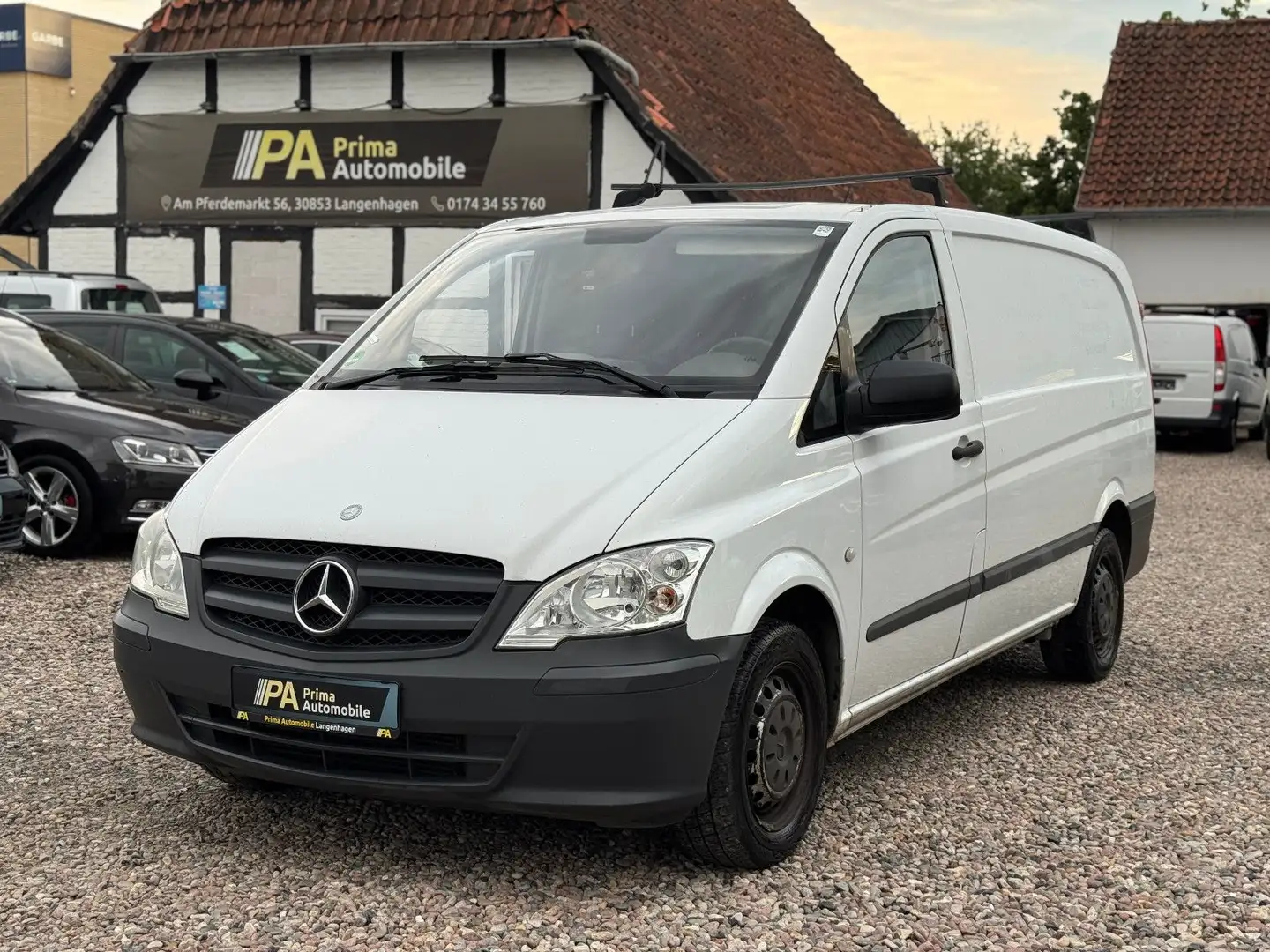 Mercedes-Benz Vito Kasten 113 CDI lang / 3. Hand Klimaanlage Weiß - 1