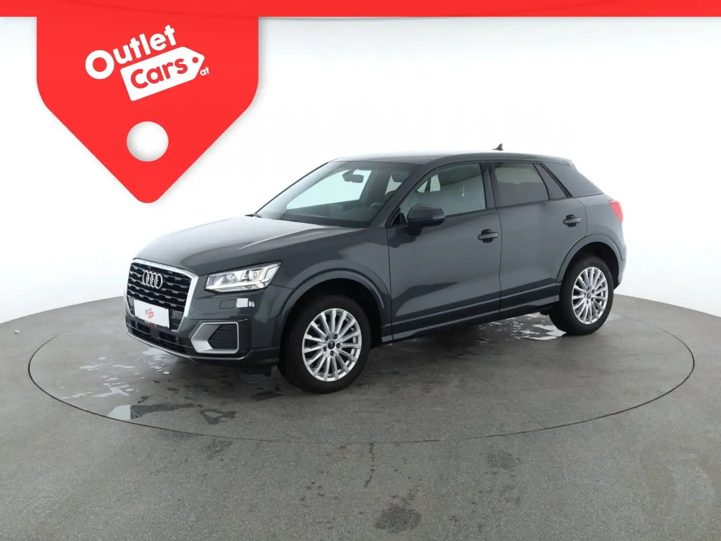 Audi Q2 1.6 30 TDI design LED+LEDER+NAVI+RFK+Virtual Grau - 1