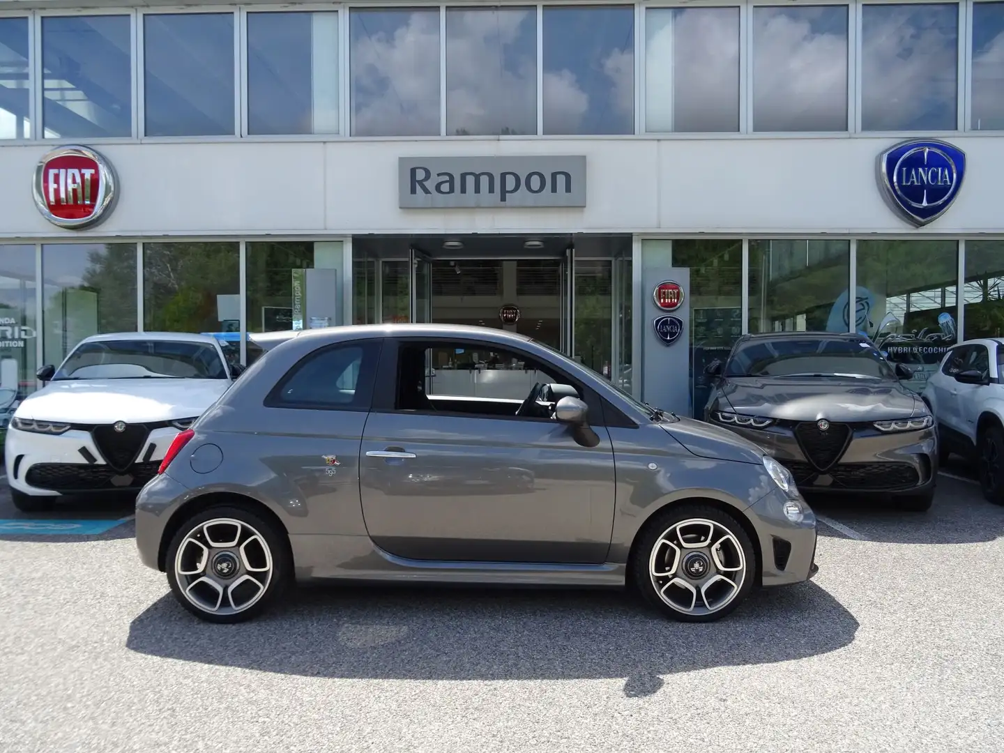 Abarth 595 1.4 Turbo T-Jet 145 CV Grigio - 2