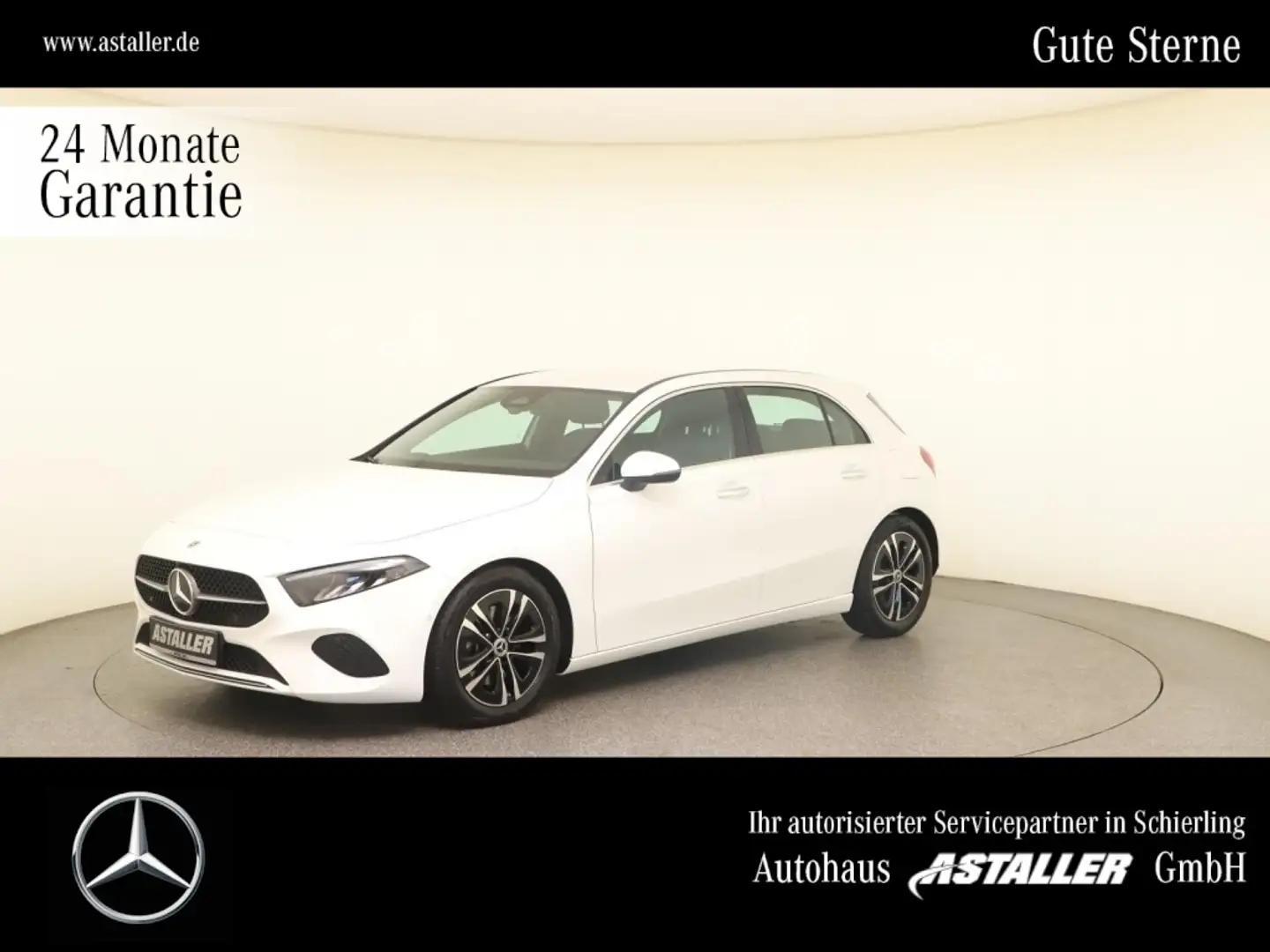 Mercedes-Benz A 220 4M Progressive MBUX+Led+Kam+WiPa+Keylessgo Weiß - 1
