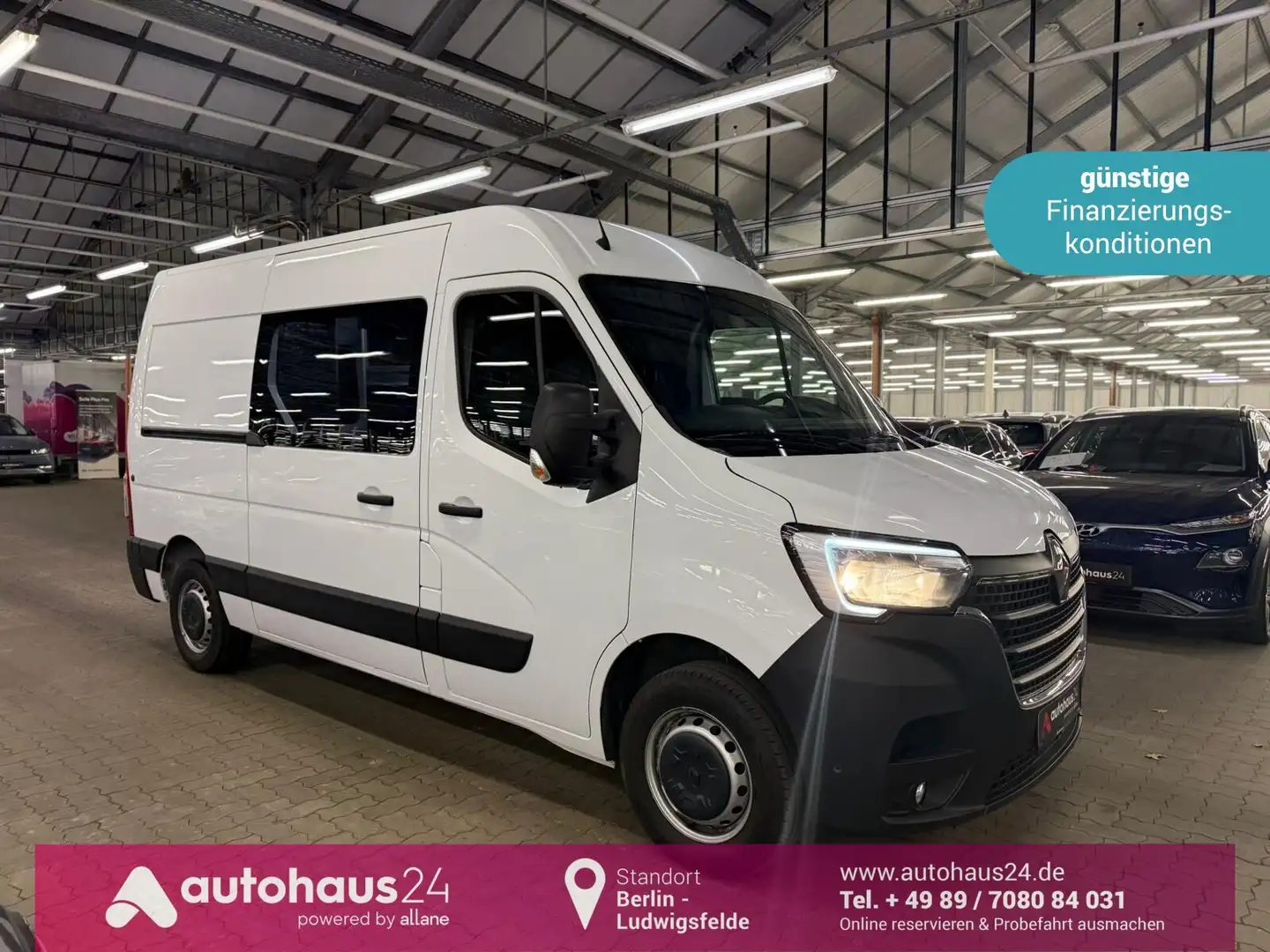 Renault Master 3,5t dCi 150  ENERGY L2H2|PDC|Navi Weiß - 1