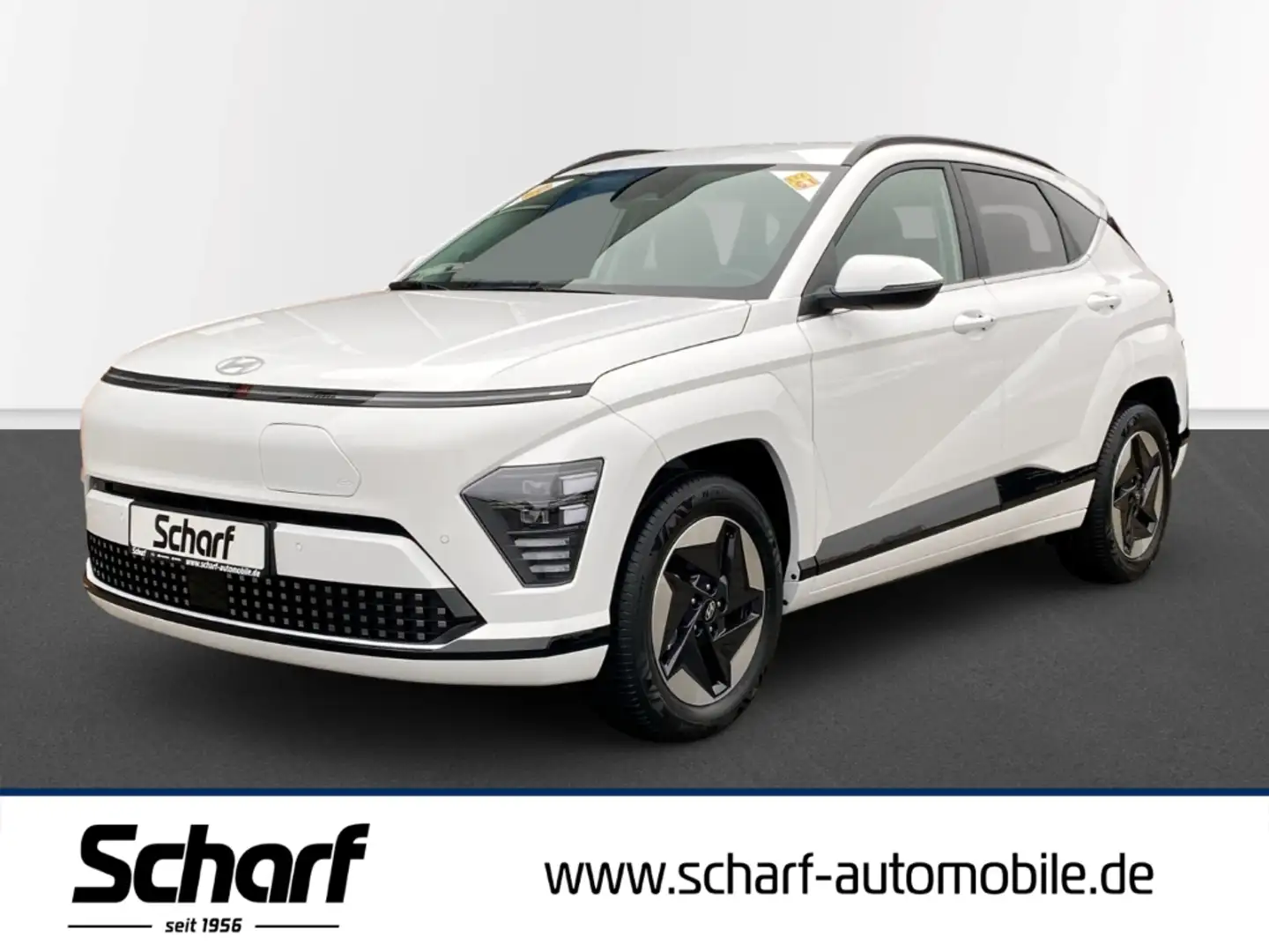 Hyundai KONA SX2 EV Trend 48 kWh el. Heckklappe Navi LED Weiß - 1