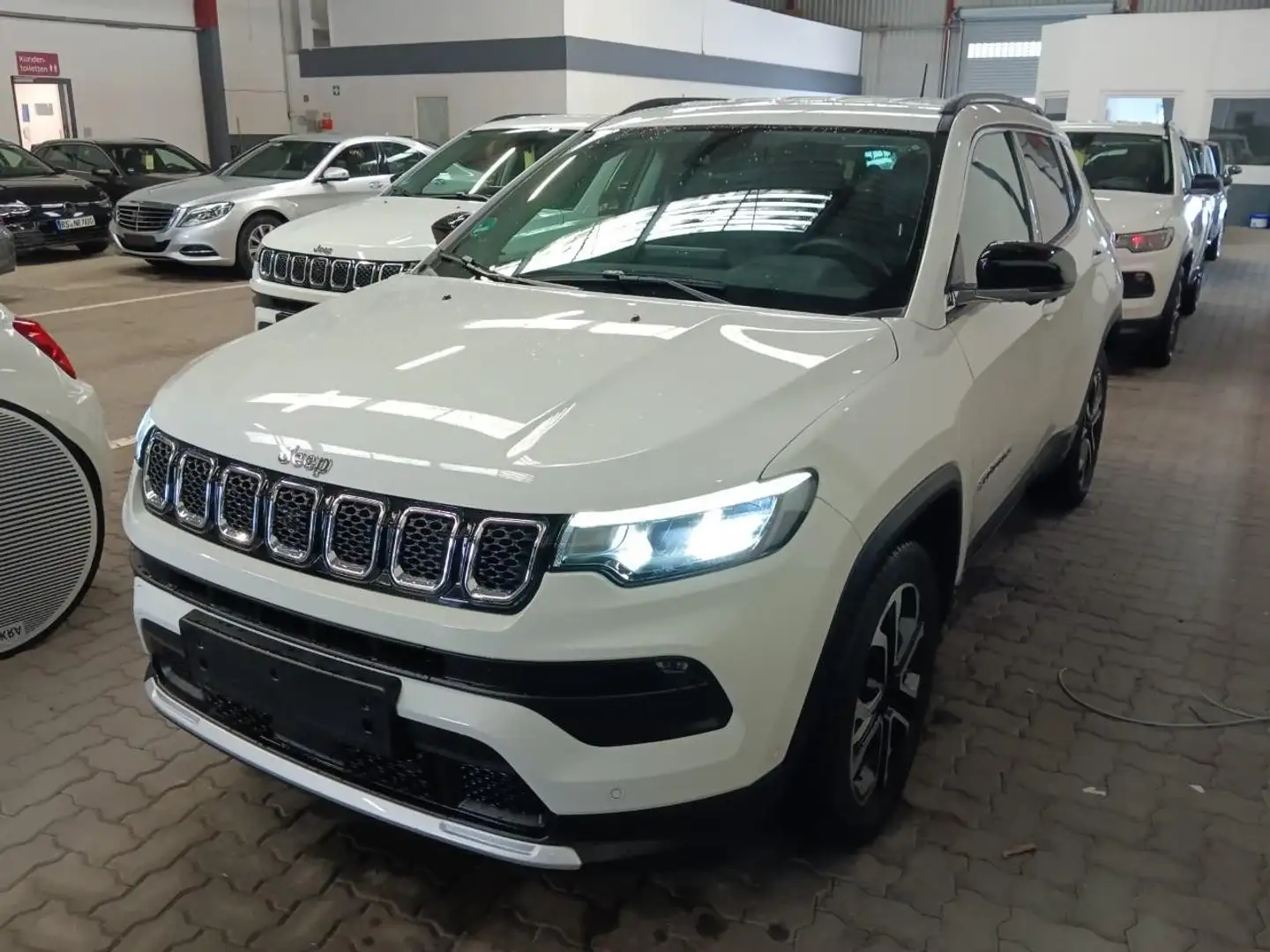 Jeep Compass Limited LED+NAV+LEDER+SHZ+360°+VIRTU+ACC Weiß - 2