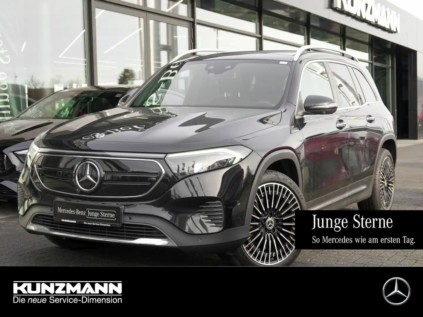 Mercedes-Benz EQB 350 4M Progressive Panorama 7-Sitzer 360° Noir - 1