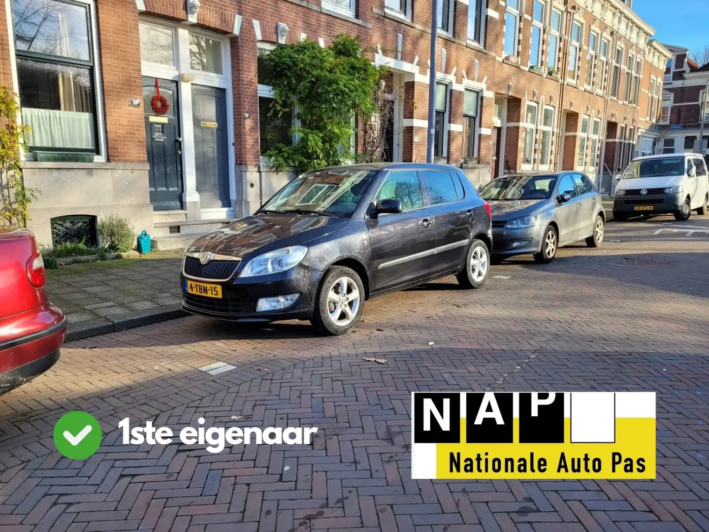 Skoda Fabia 1.2 TSI 86pk uit 2014 | 2de eigenaar | APK 2026 Zwart - 1