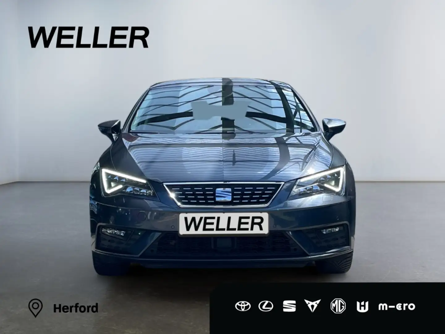 SEAT Leon 1.5 TSI Xcellence *LED*ACC*Navi*CarPlay*SHZ* Grijs - 2