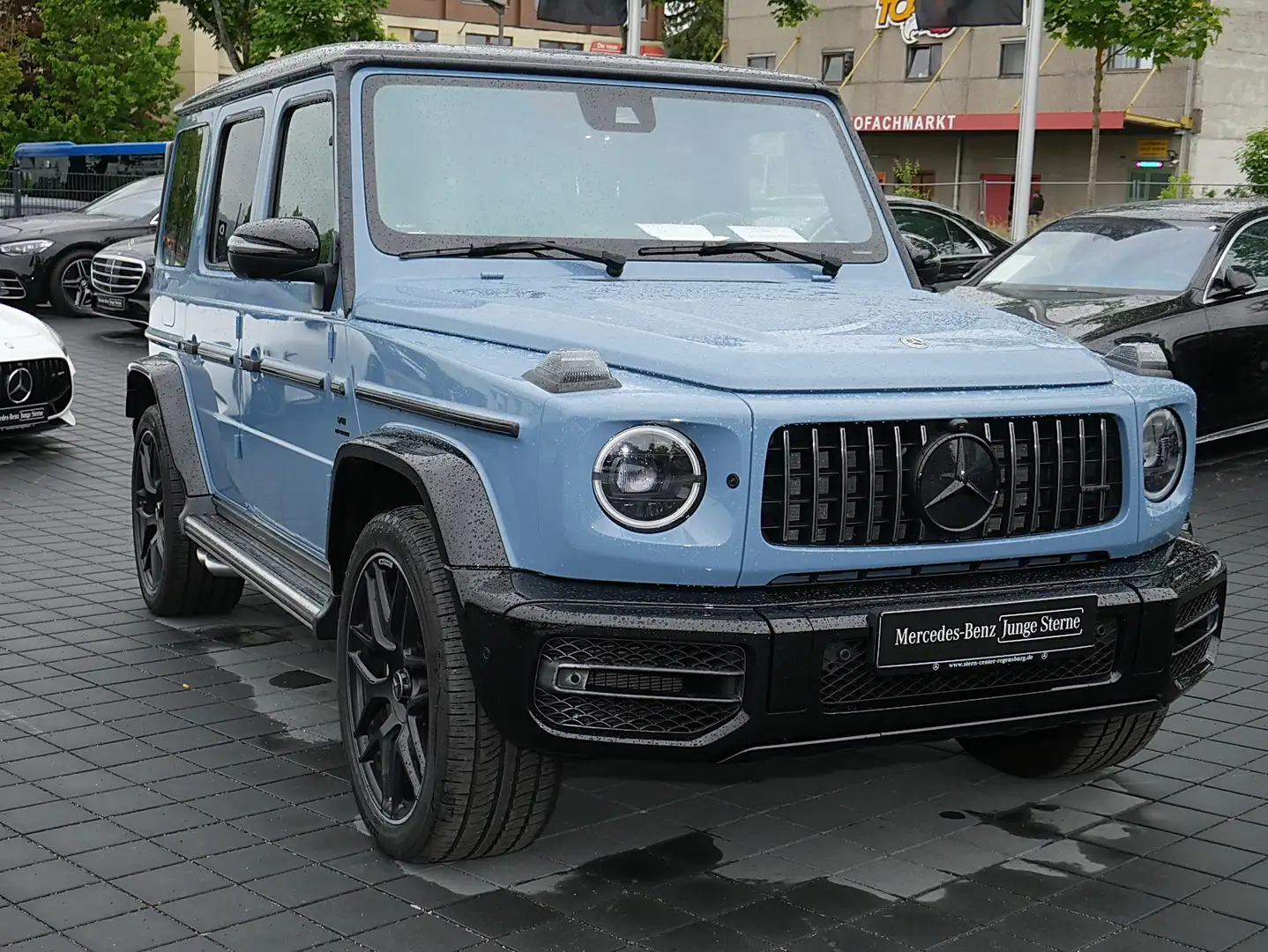 Mercedes-Benz G 63 AMG EXCLUSIVE+AHK+FOND TV+DISTRONIC+STANDH. Blau - 2