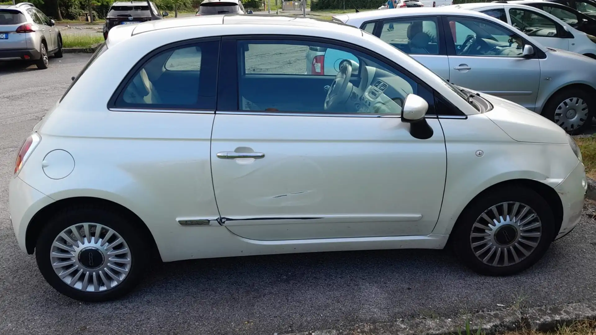 Fiat 500 500 III 1.2 Lounge 69cv Bianco - 2