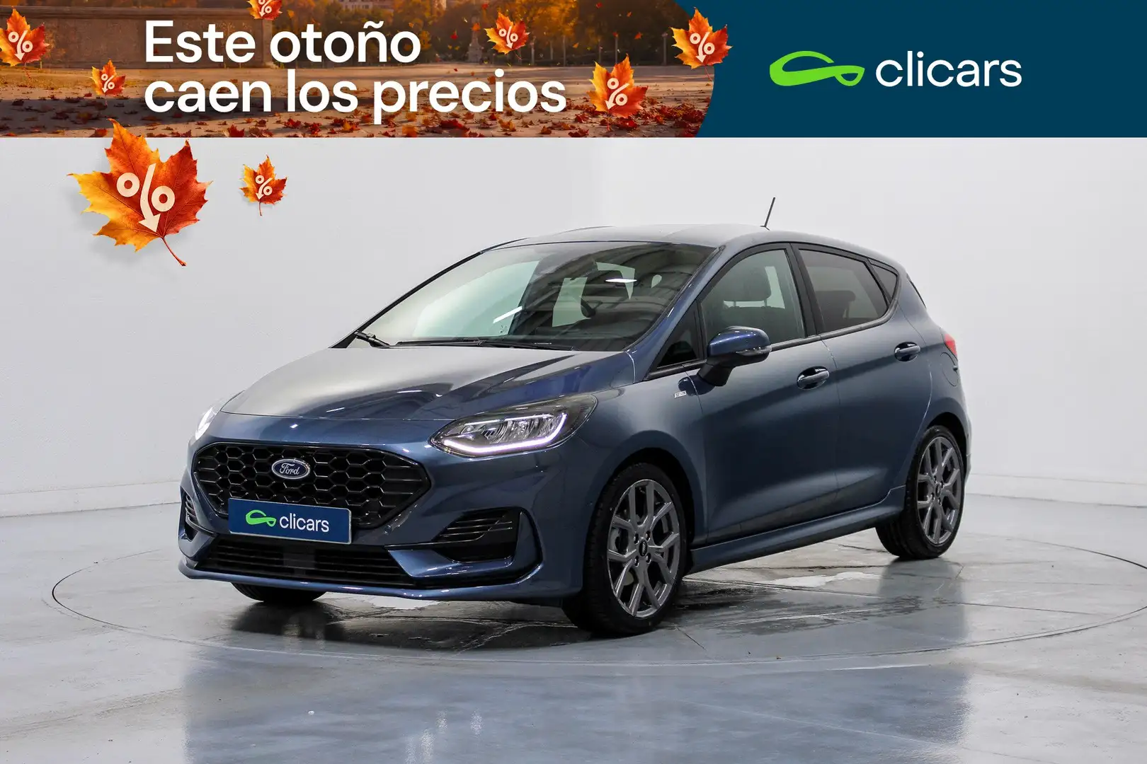 Ford Fiesta 1.0 EcoBoost MHEV ST Line 125 Azul - 1