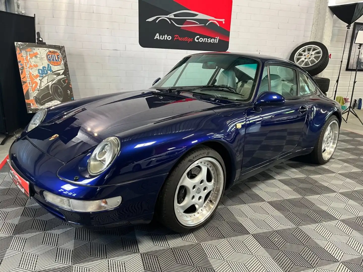 Porsche 911 993 Carrera 272CV Blauw - 1
