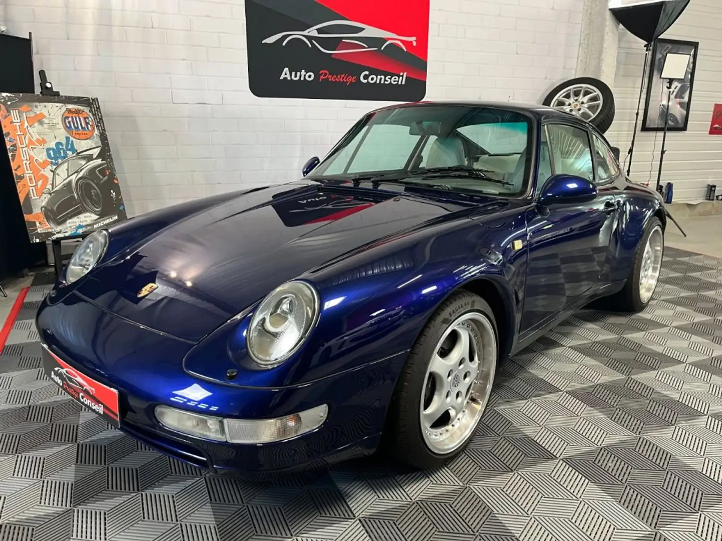 Porsche 911 993 Carrera 272CV Blauw - 2