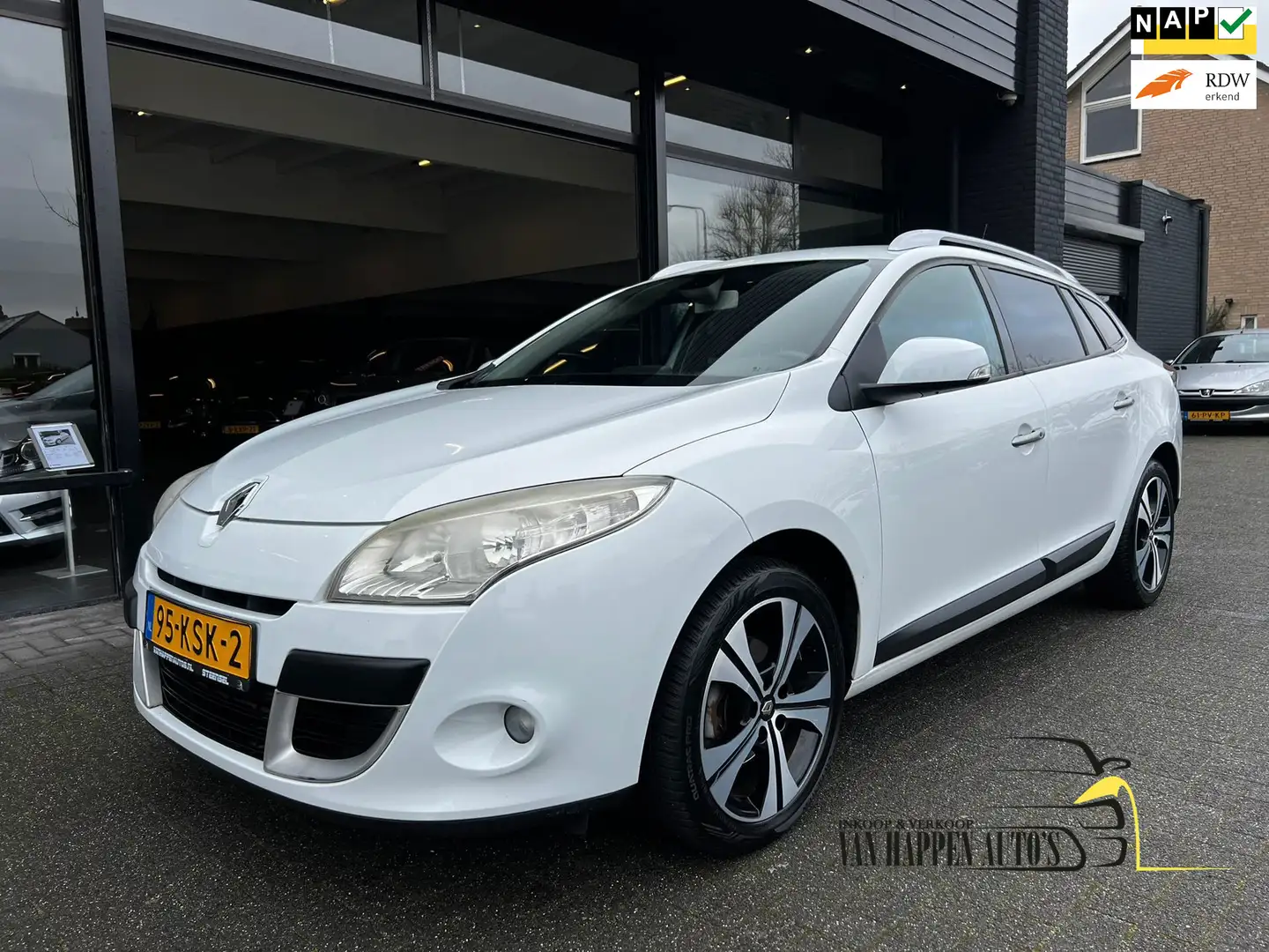 Renault Megane Estate 1.6 Dynamique Weiß - 1