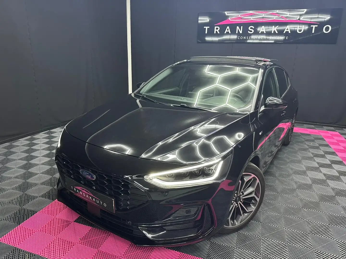 Ford Focus Focus 1.0 ST Line/Garantie 3 ans Ford/Ford protect Noir - 1
